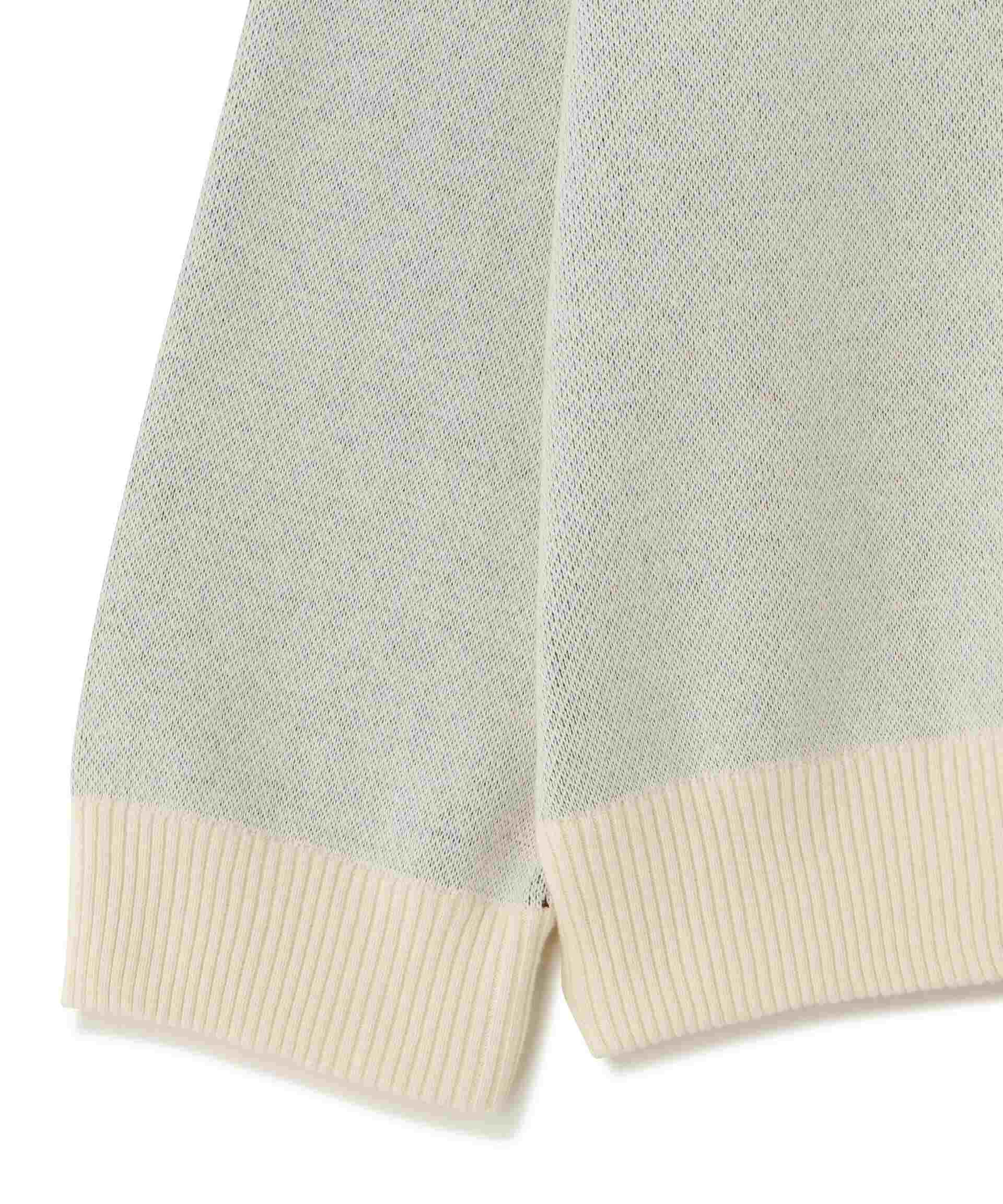 SKOLOCT×WHITELAND/スコロクト×ホワイトランド/DOLLA> PULL KNIT アイボリー2