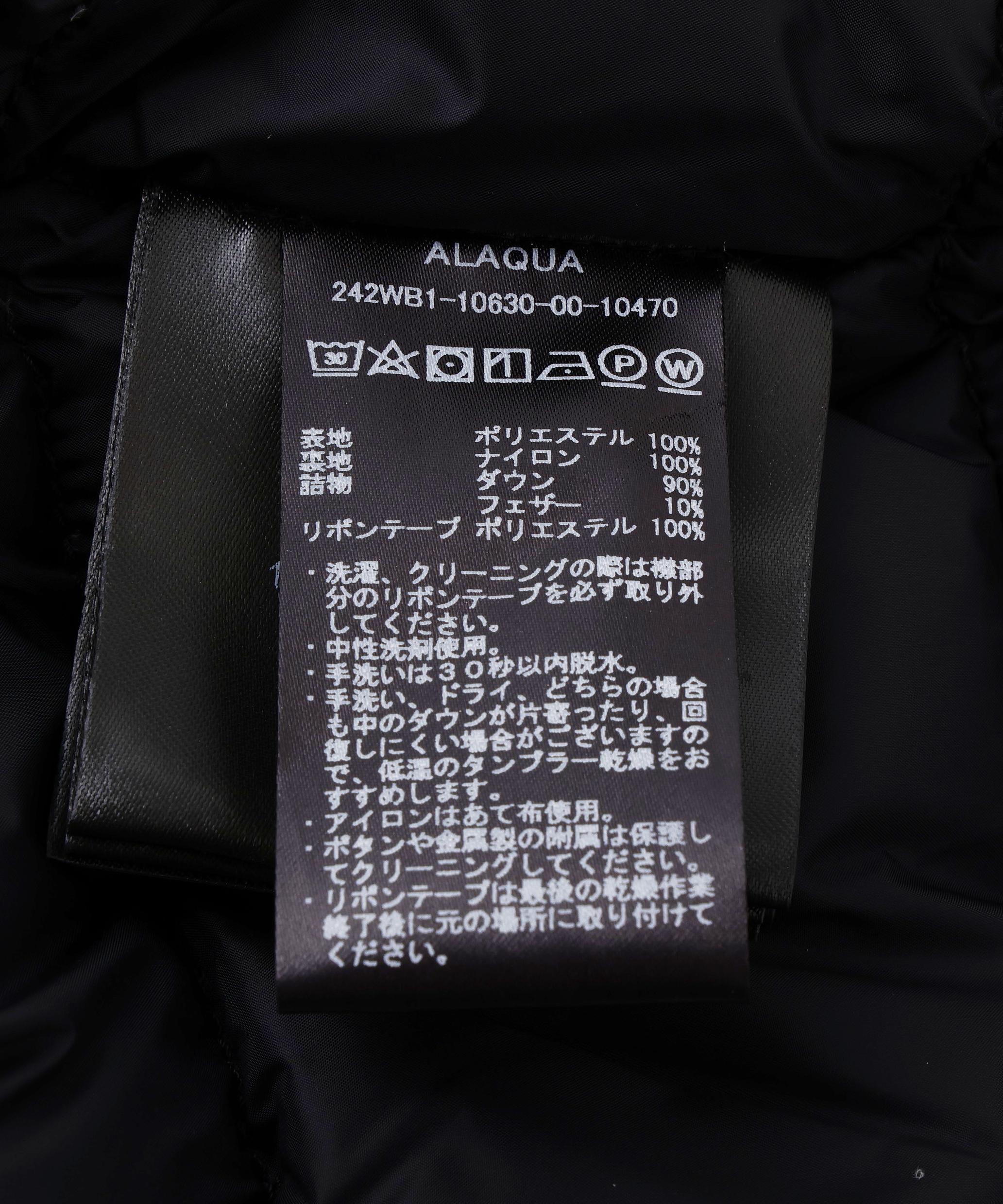 DUVETICA/デュベティカ/ALAQUA ブラック