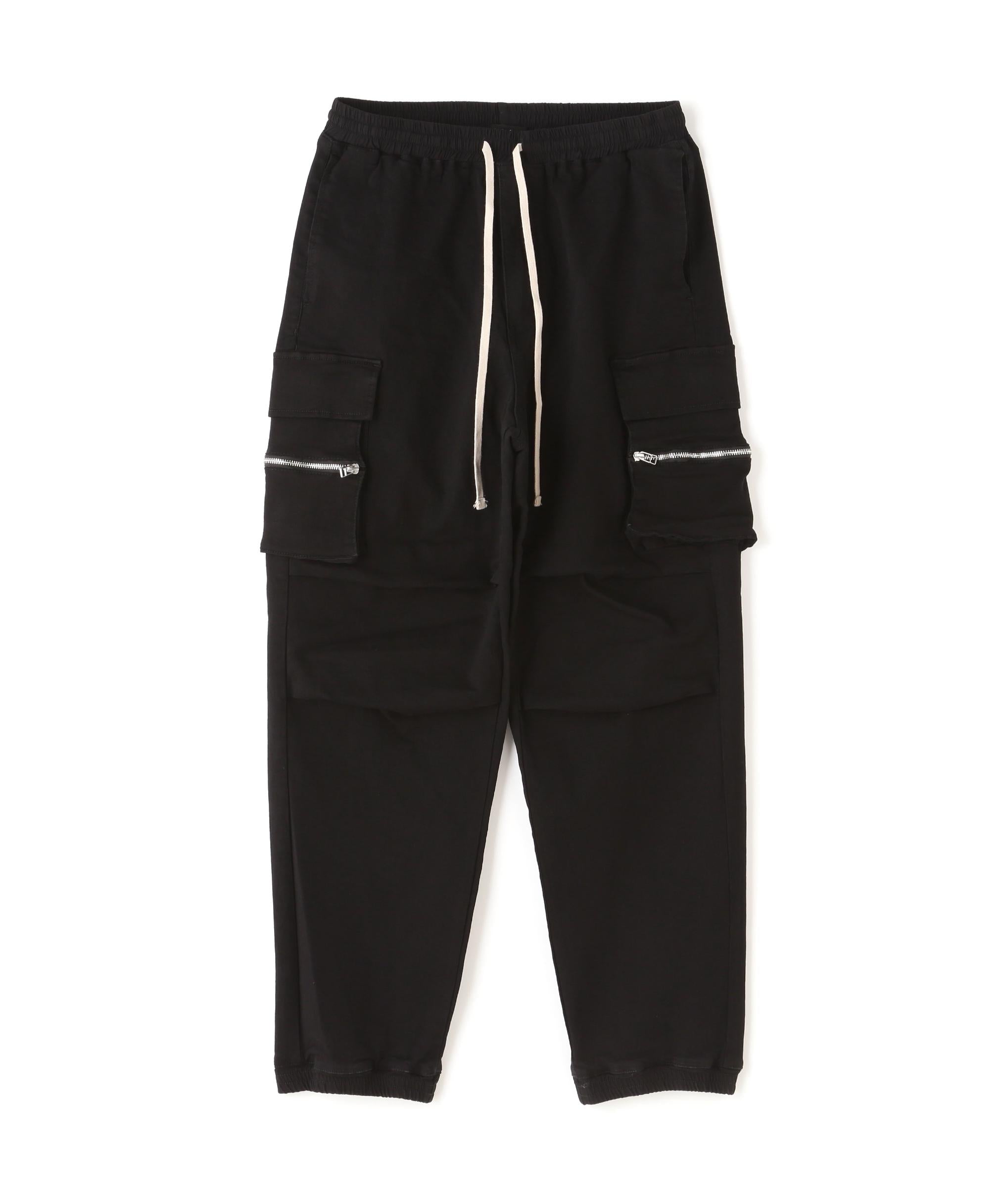 DankeSchon/PREMIUM TC BLACK ZIP POCKET PANTS/Pocket Pants