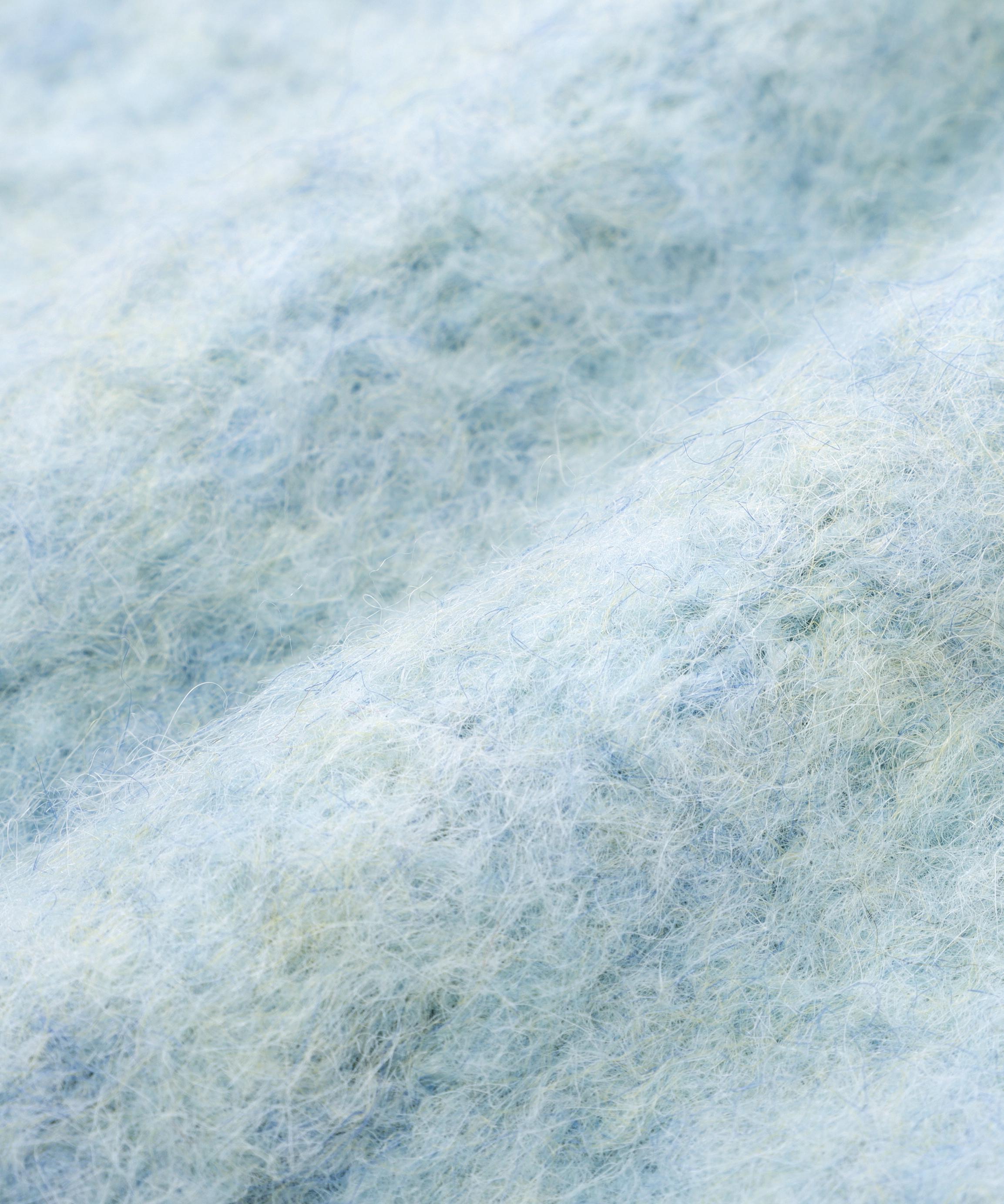 メランジミストマフラー ミストブルー