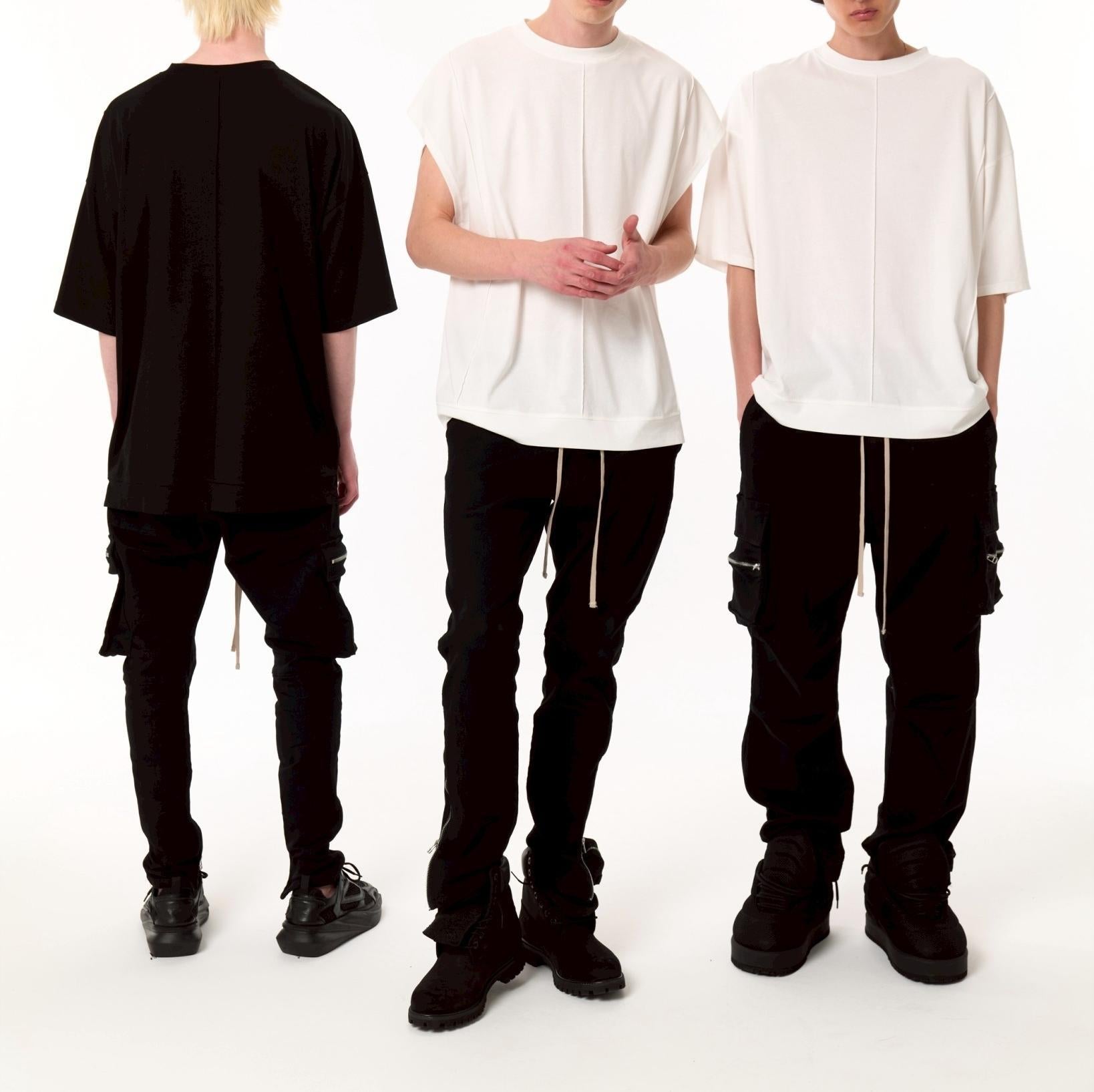 DankeSchon/ダンケシェーン/P>EMIUM TC RLACK FLAP PANTS/フラップパンツ ブラック