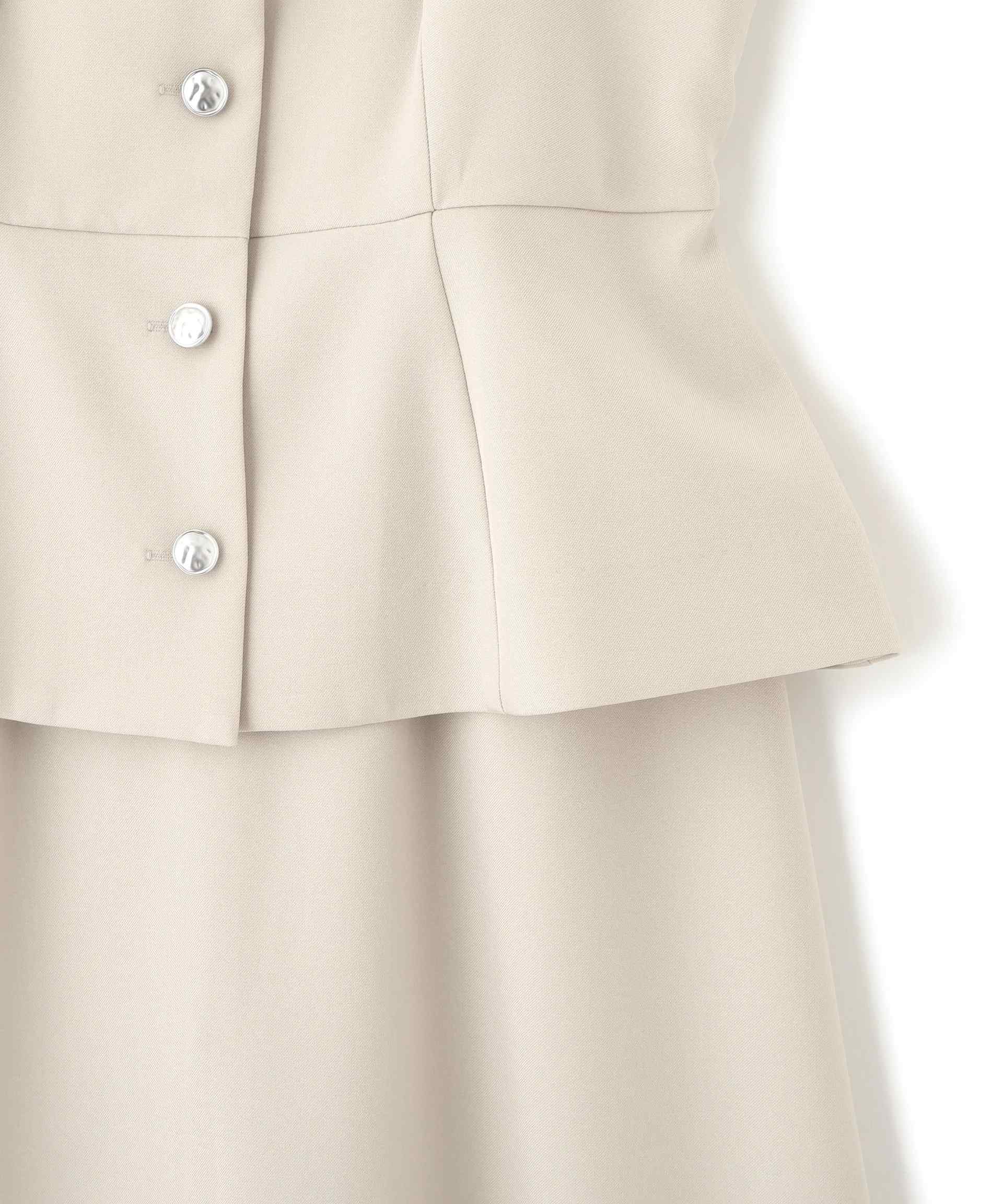 肩リボンジャンスカ ベージュ