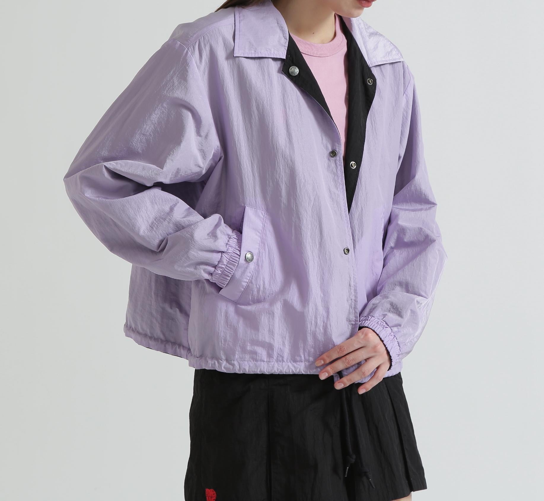 《WOMAN》NYLON REVERSIBLE JACKET ブラック