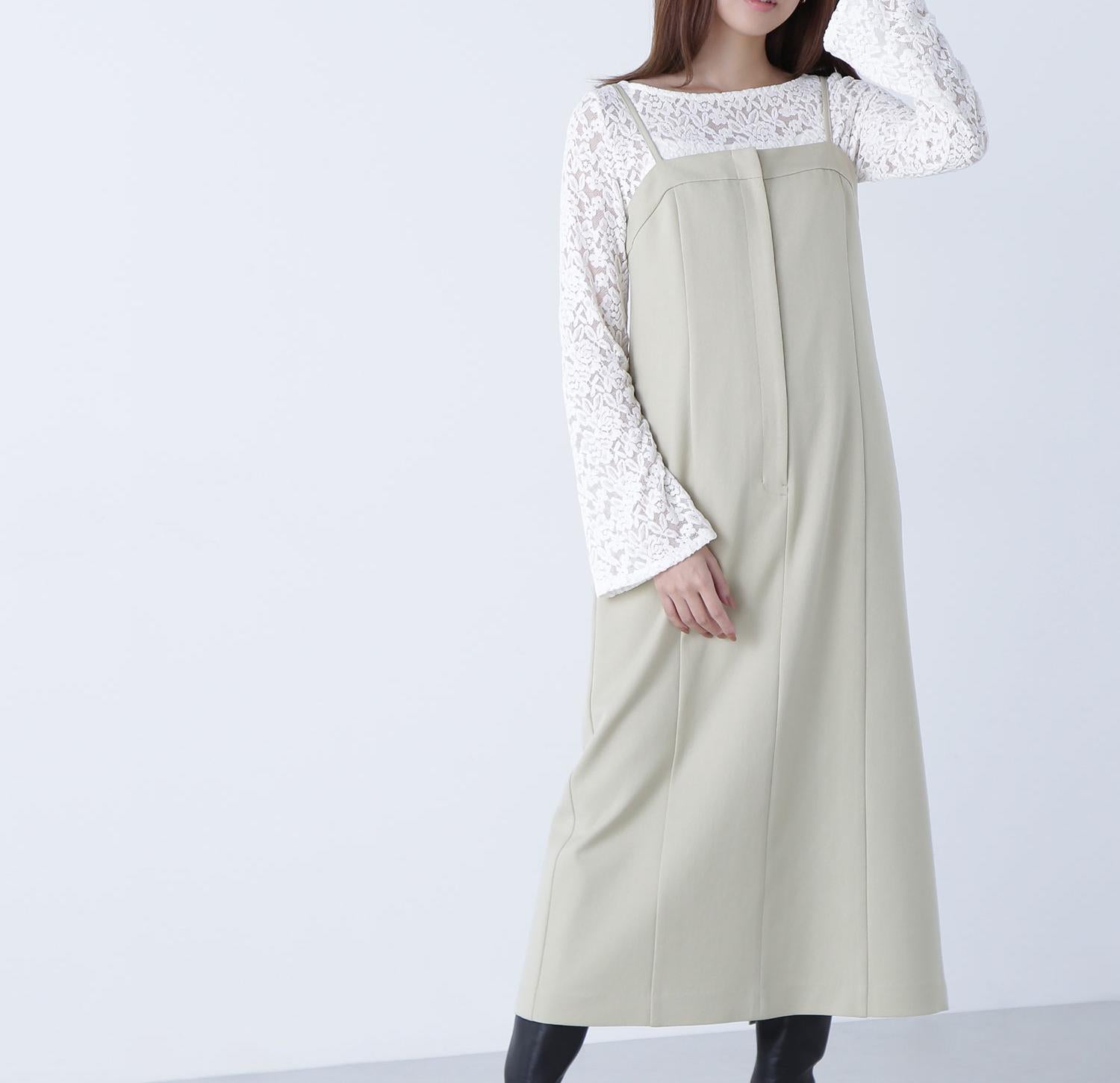 キャミワンピース クレイイエロー