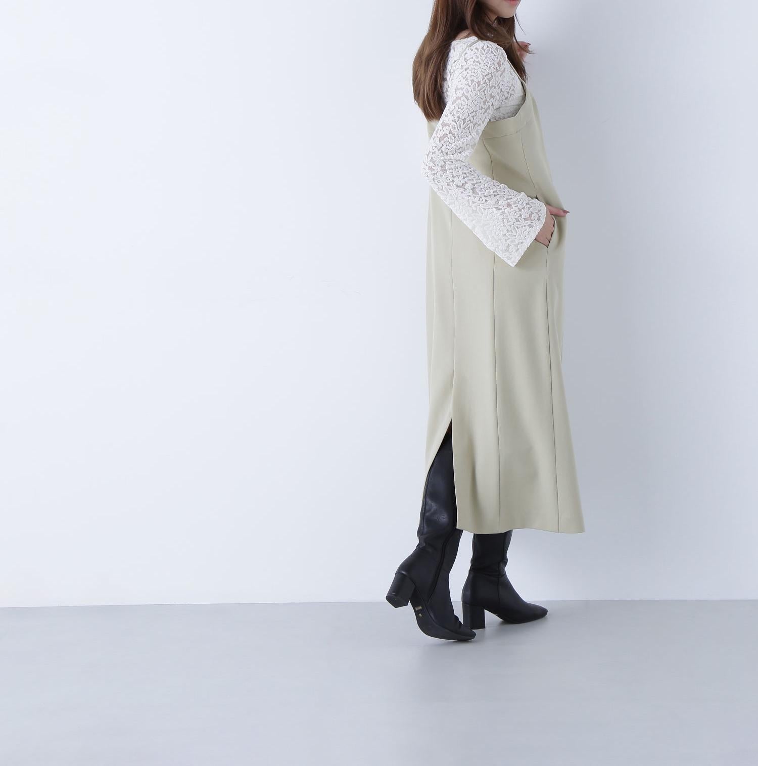 キャミワンピース クレイイエロー