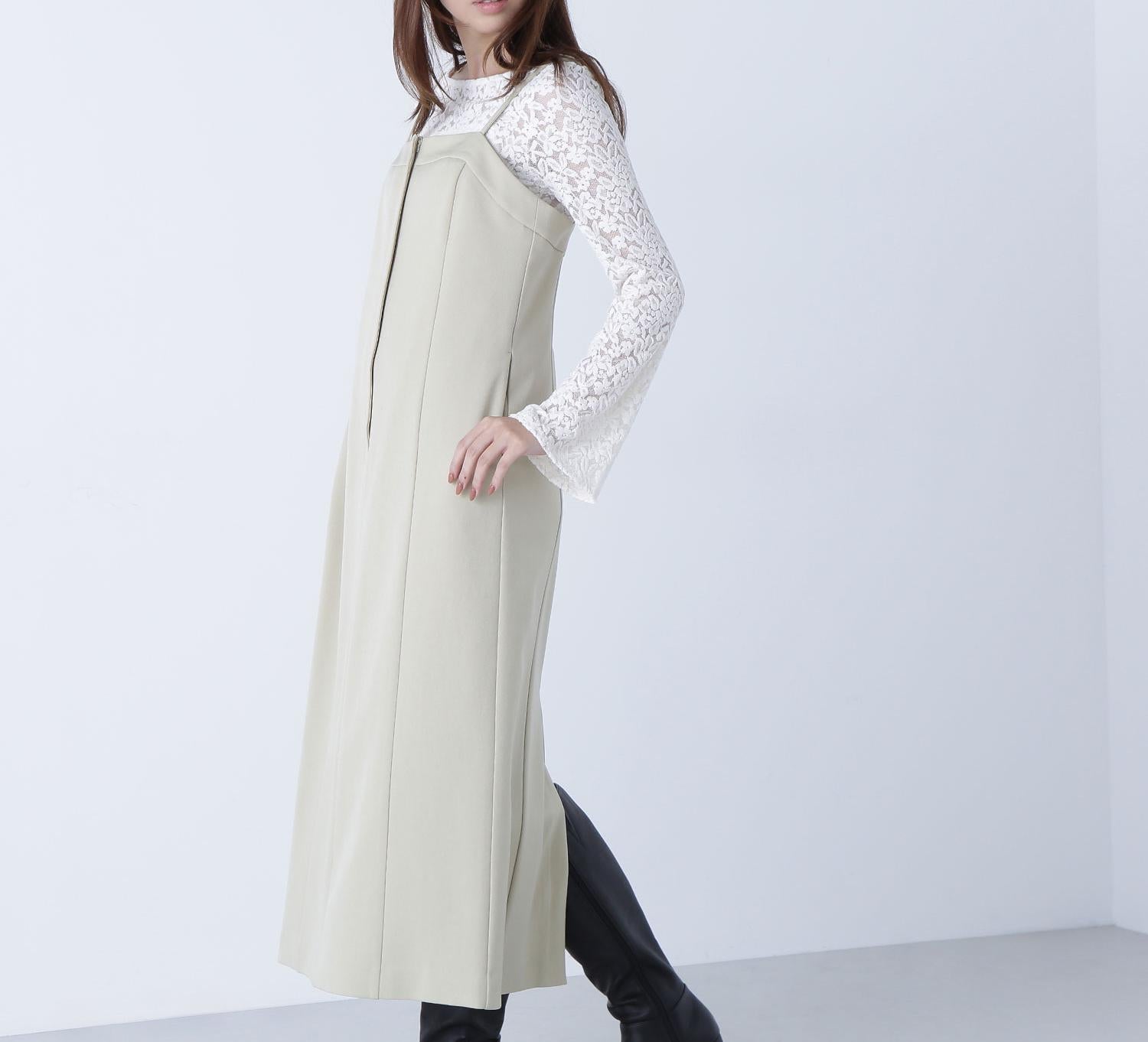 キャミワンピース クレイイエロー