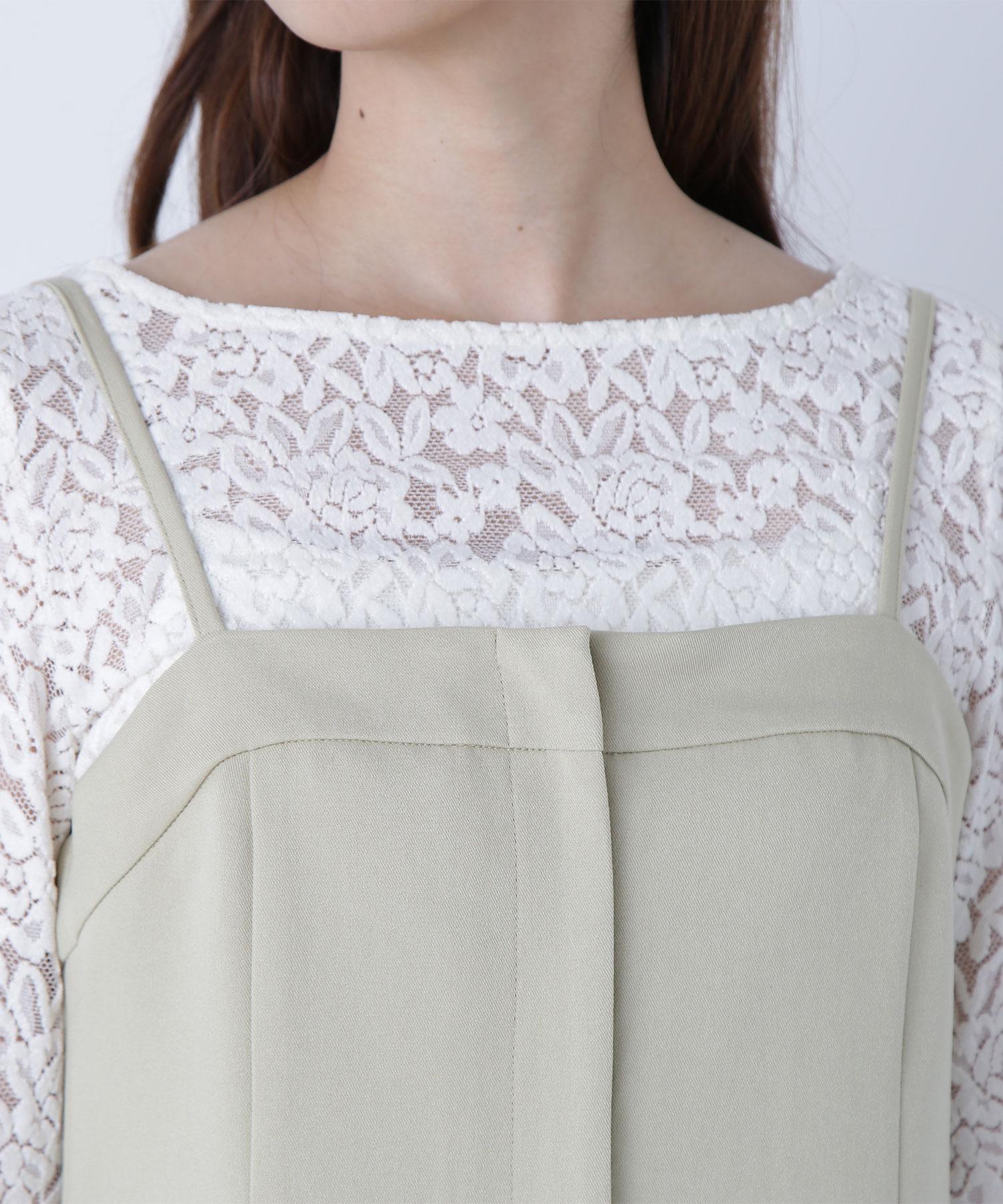 キャミワンピース クレイイエロー