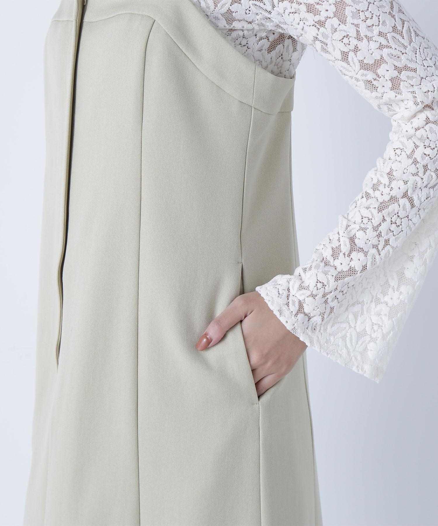 キャミワンピース クレイイエロー