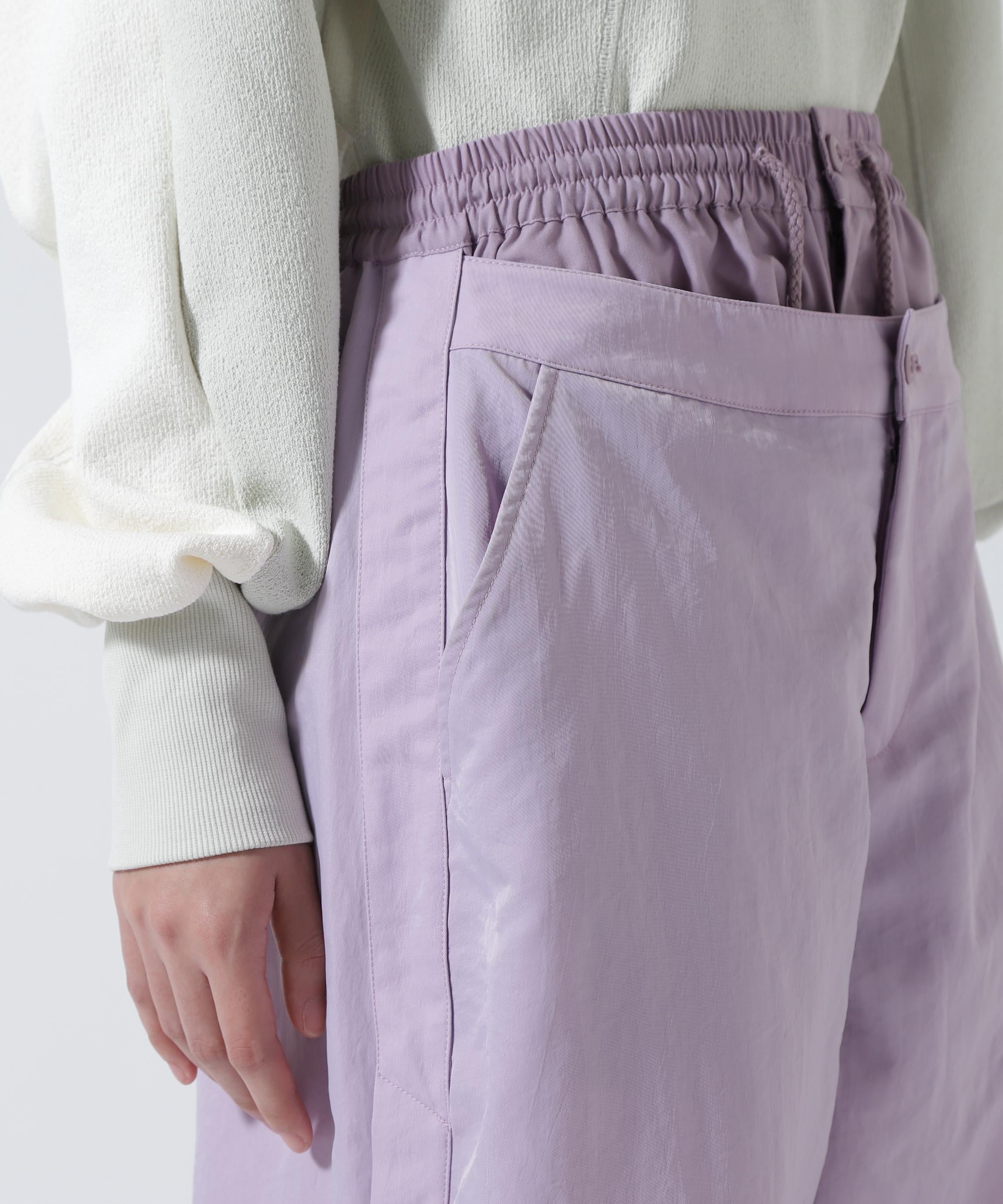 AULA AILA(アウラ アイラ)別注 WIDEPANTS ラベンダー7