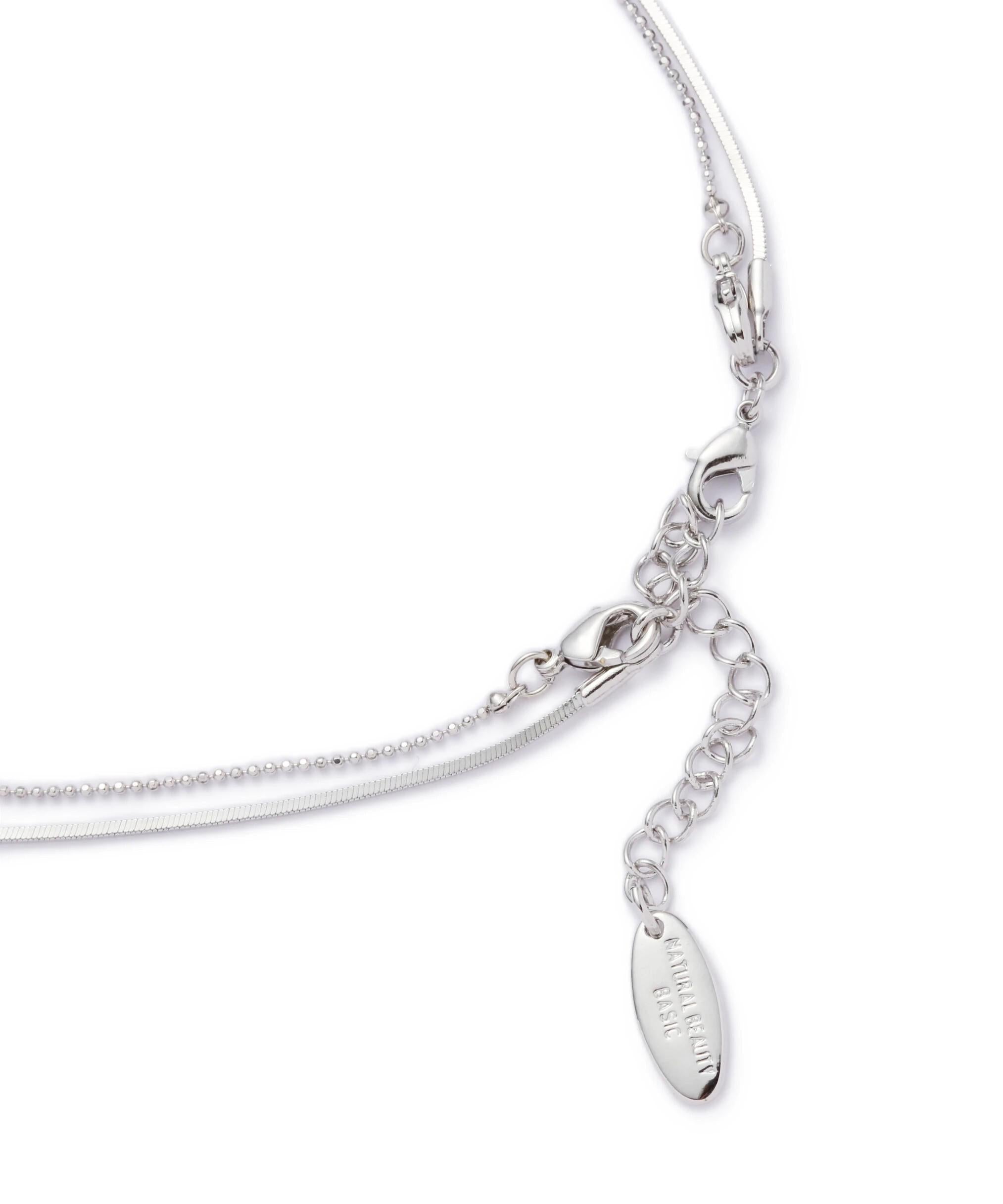 3wayノットネックレス シルバー