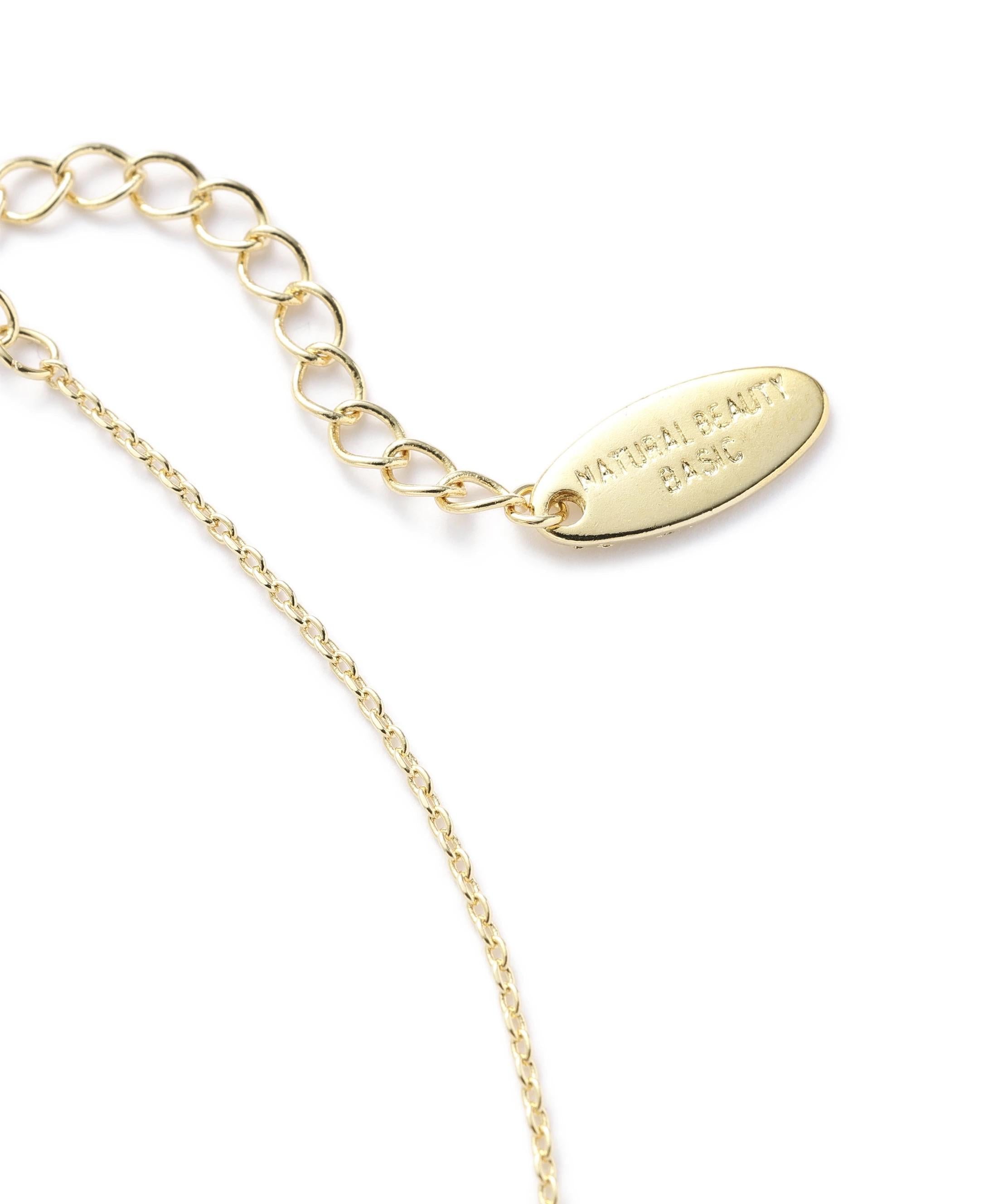 フォーリーフクローバーネックレス クロ