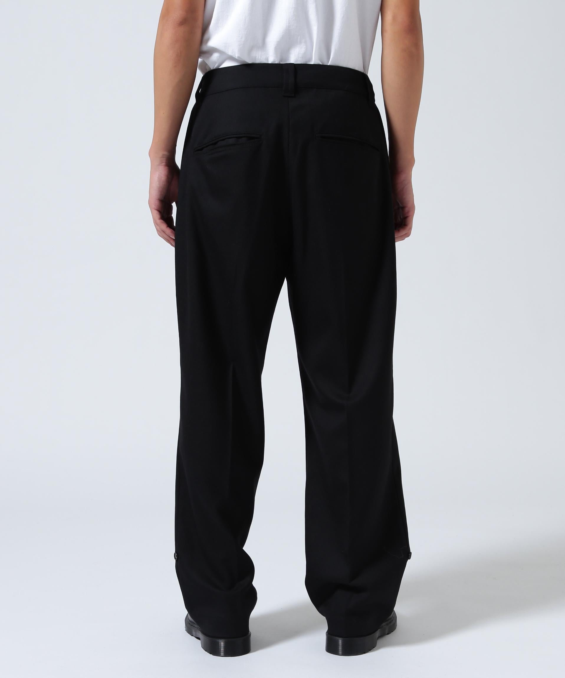 Toironier/トワロニエ/Adjust Hem Military Tr ブラック