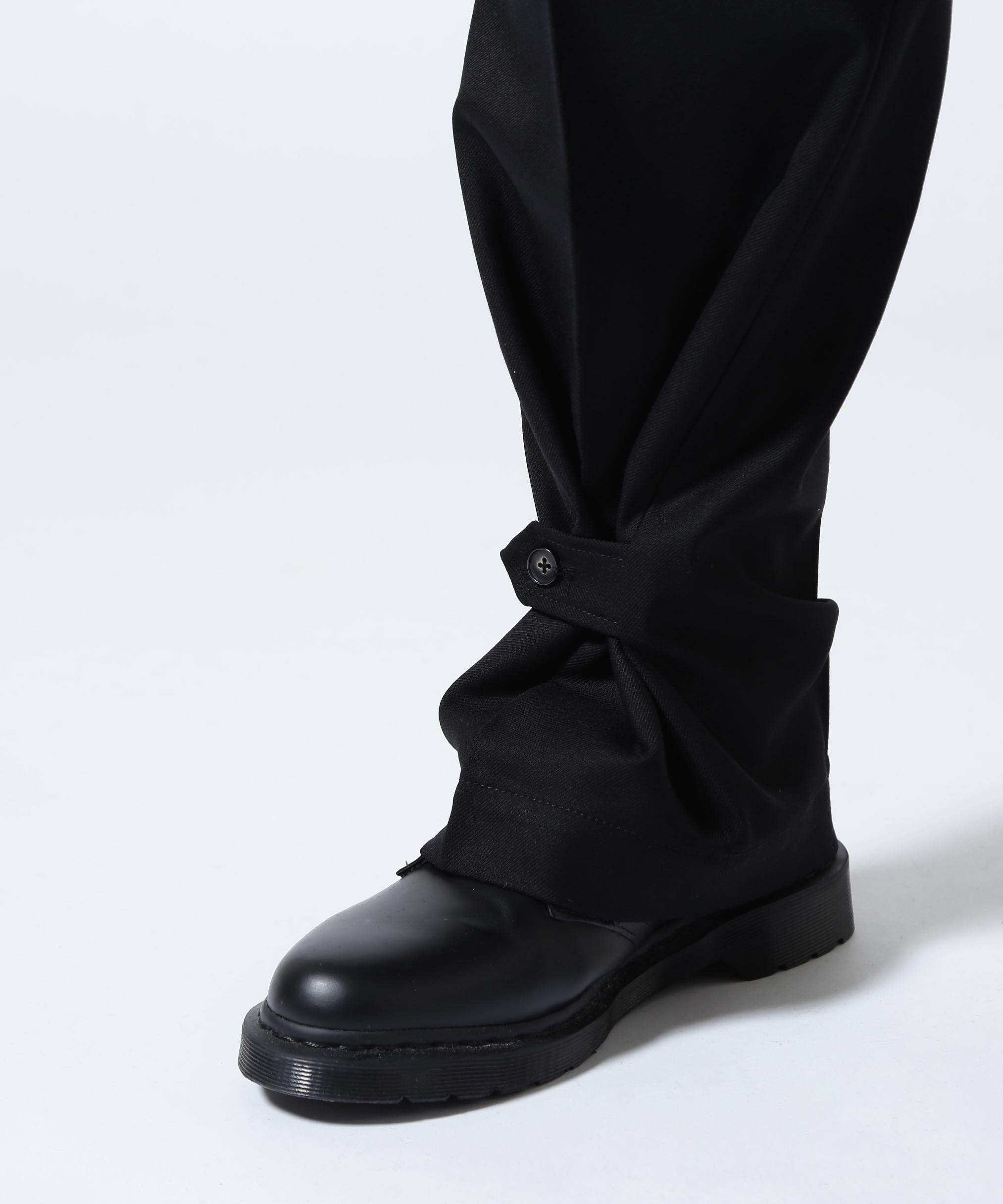 Toironier/トワロニエ/Adjust Hem Military Tr ブラック