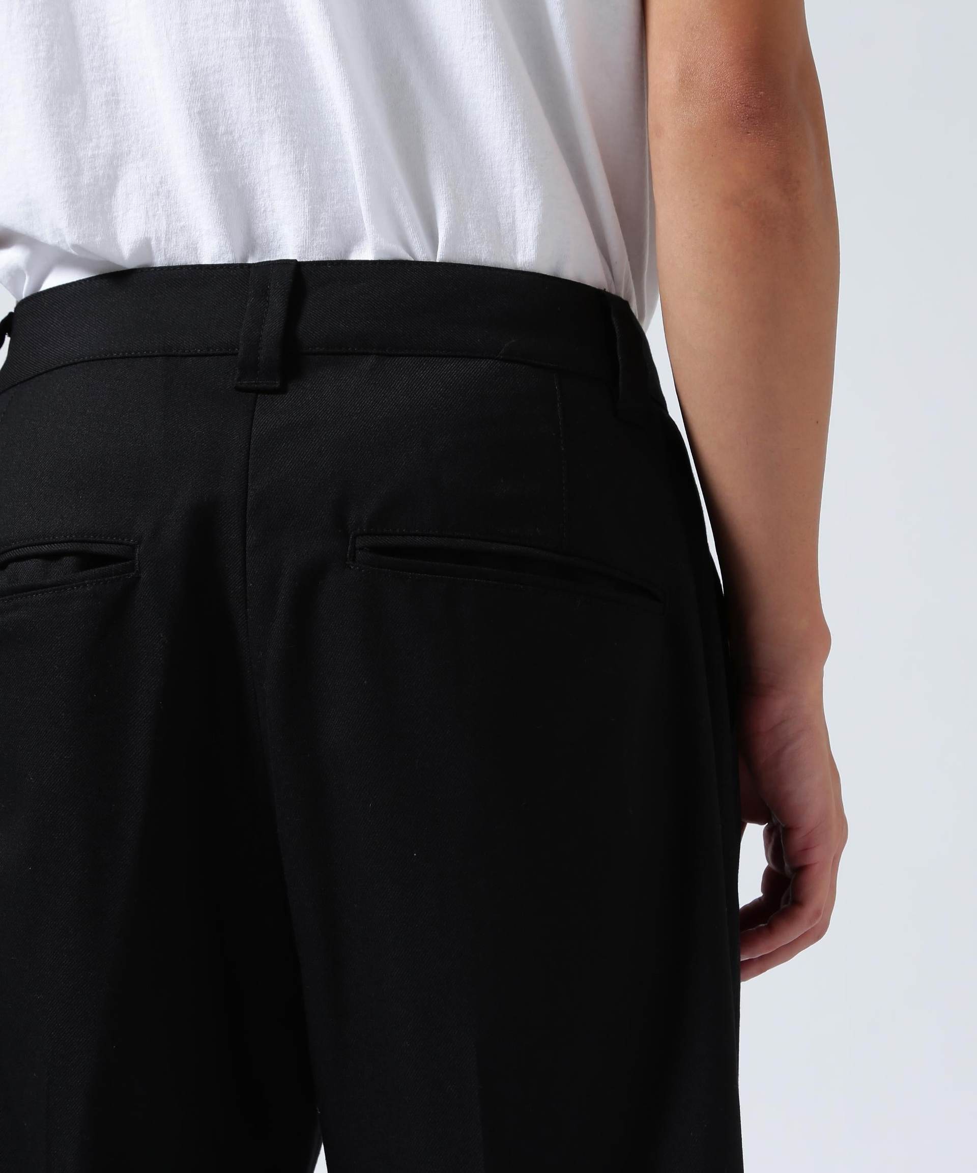 Toironier/トワロニエ/Adjust Hem Military Tr ブラック