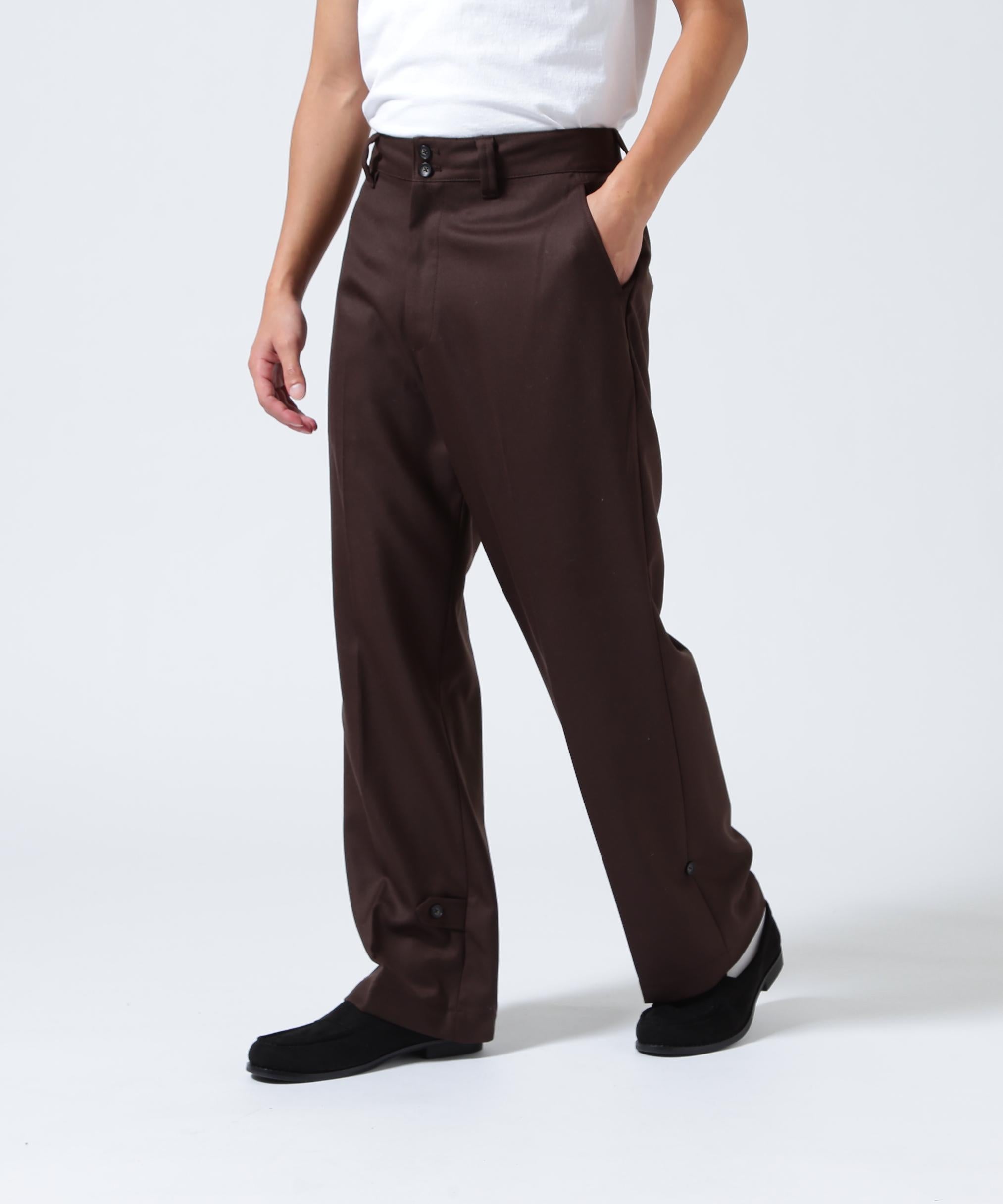 Toironier/トワロニエ/Adjust Hem Military Tr ブラウン