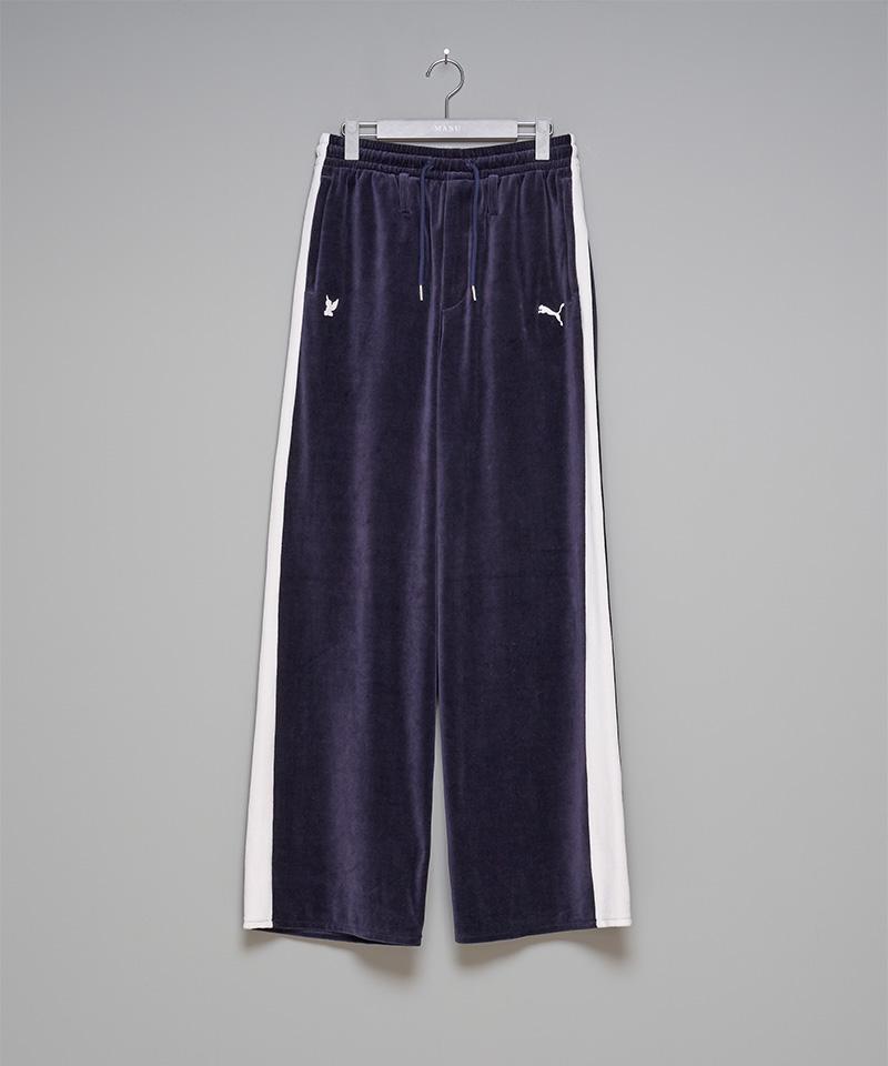 PUMA×MASU/プーマ×エムエーエスユー/ T7 WIDE TRACK PANTS ネイビー