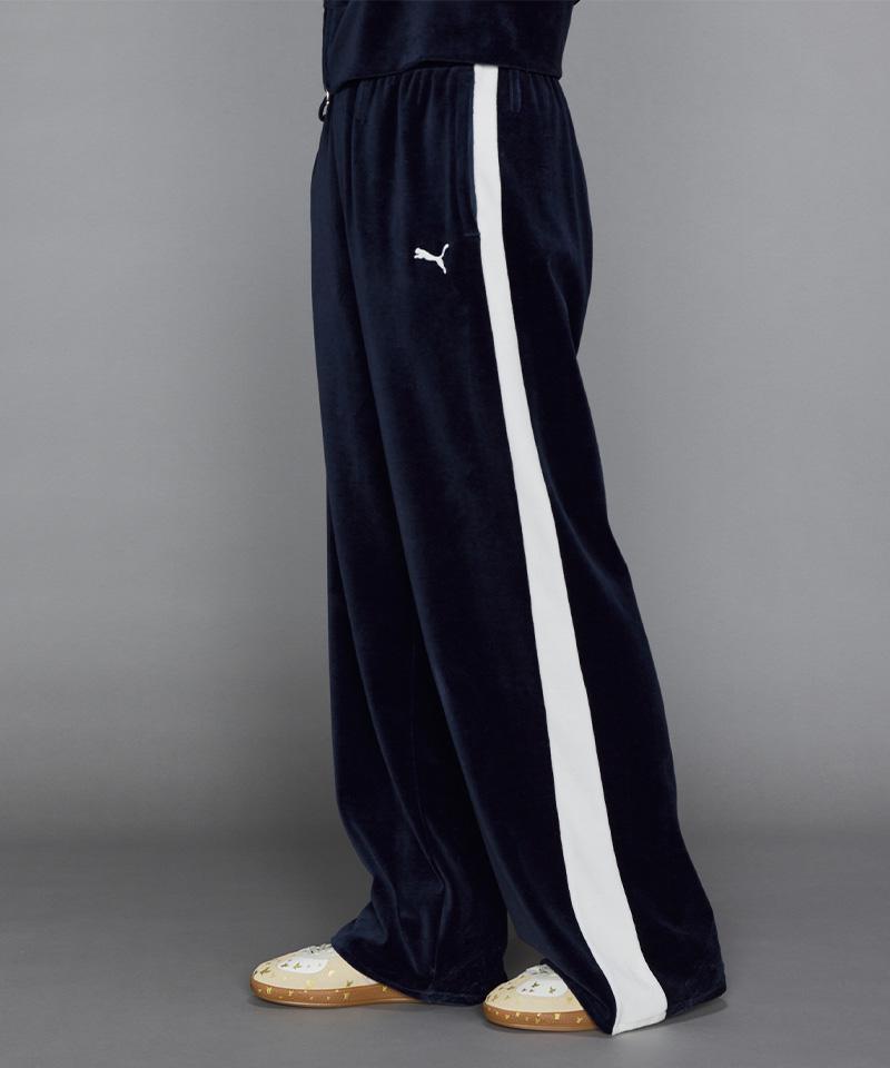 PUMA×MASU/プーマ×エムエーエスユー/ T7 WIDE TRACK PANTS ネイビー