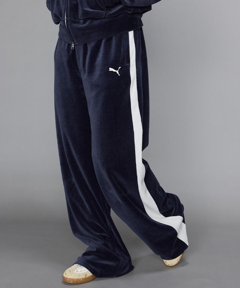 PUMA×MASU/プーマ×エムエーエスユー/ T7 WIDE TRACK PANTS ネイビー