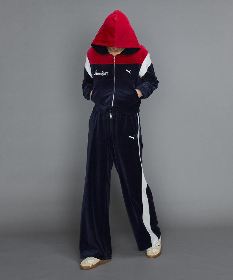 PUMA×MASU/プーマ×エムエーエスユー/ T7 WIDE TRACK PANTS ネイビー