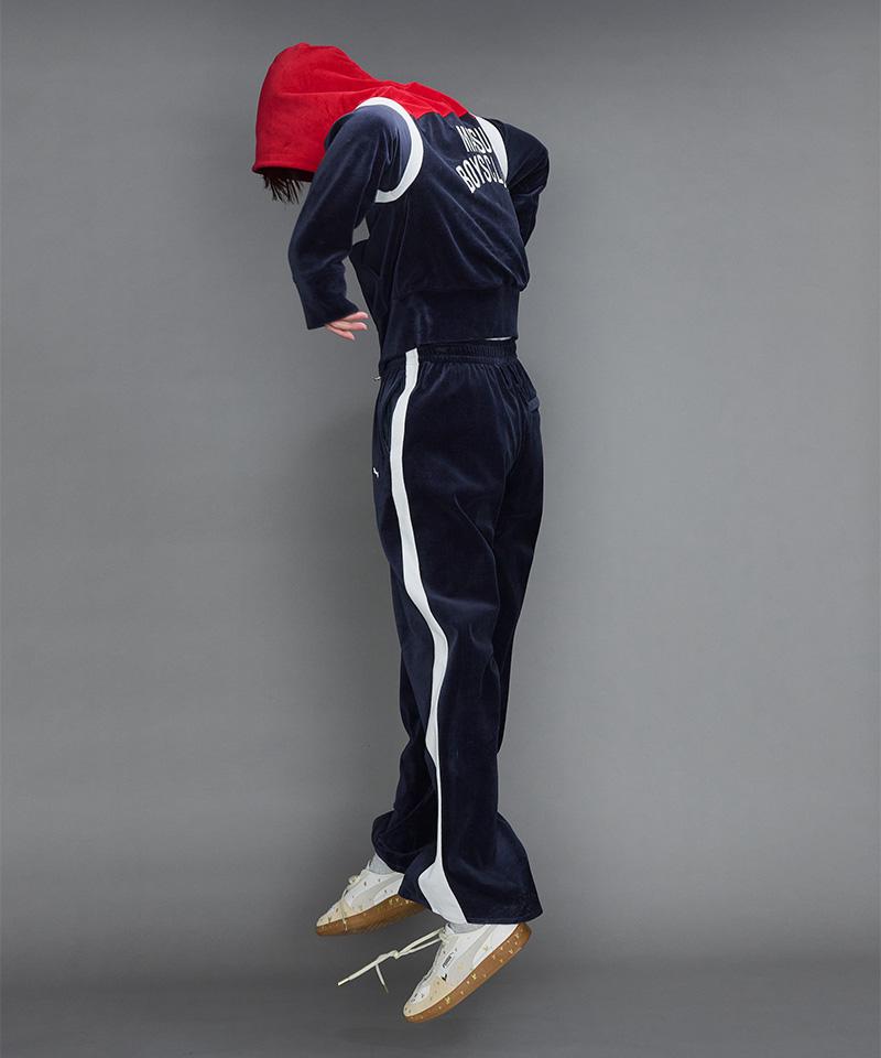 PUMA×MASU/プーマ×エムエーエスユー/ T7 WIDE TRACK PANTS ネイビー