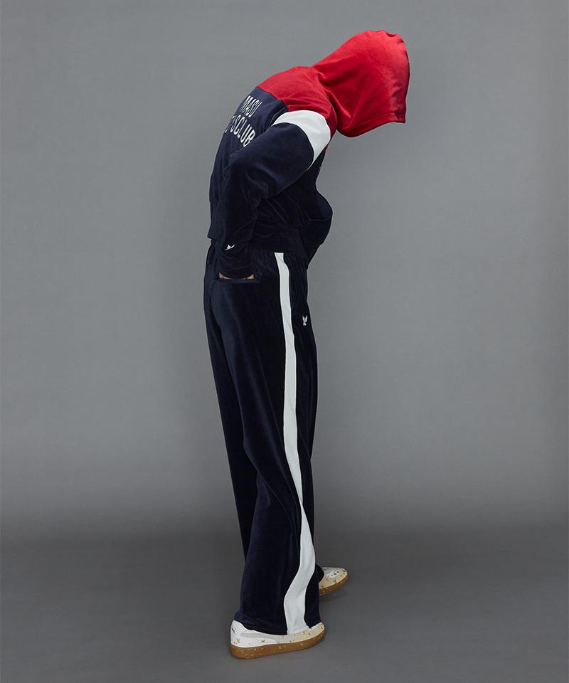 PUMA×MASU/プーマ×エムエーエスユー/ T7 WIDE TRACK PANTS ネイビー
