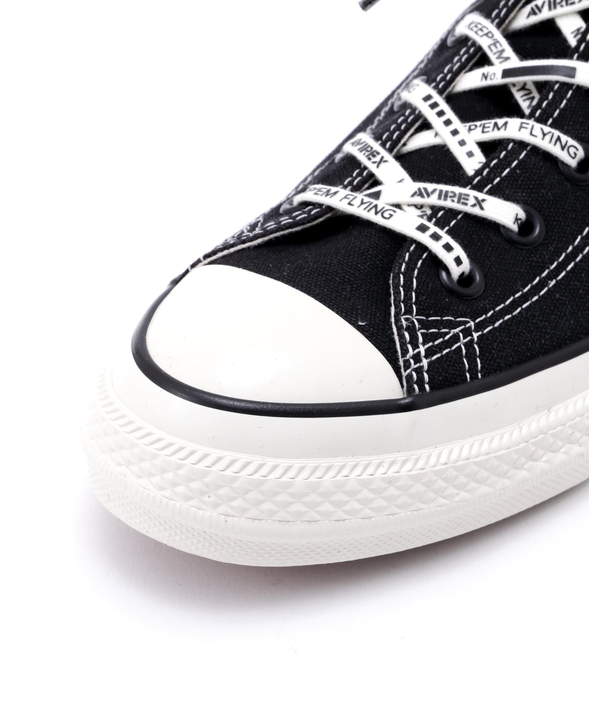 《AVI>EX × CONVE>SE》ALL STA> AGED HI ブラック