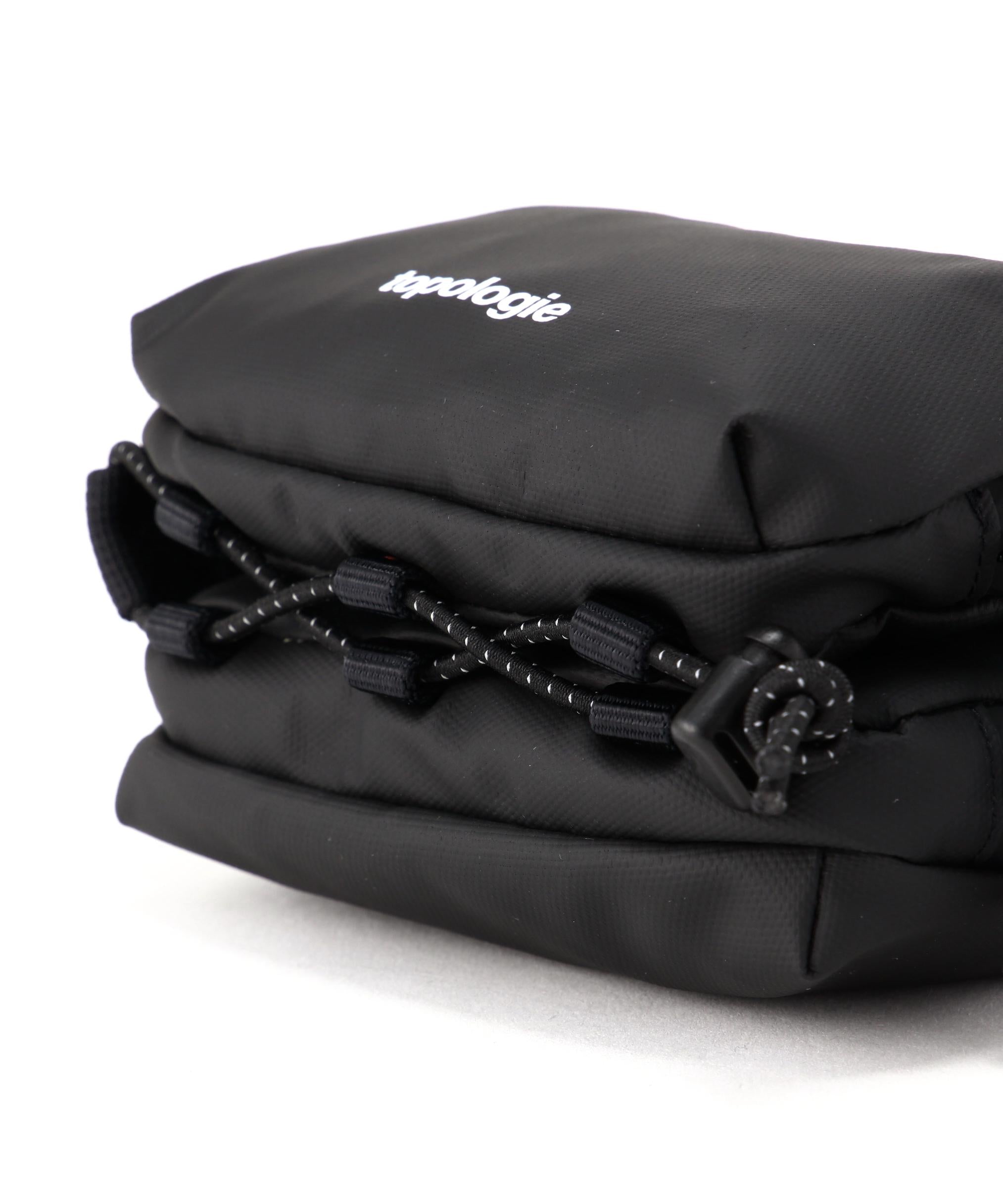 Topologie/トポロジー Mini Bottle Sacoche ミニ ボトル サコッシュ ブラック