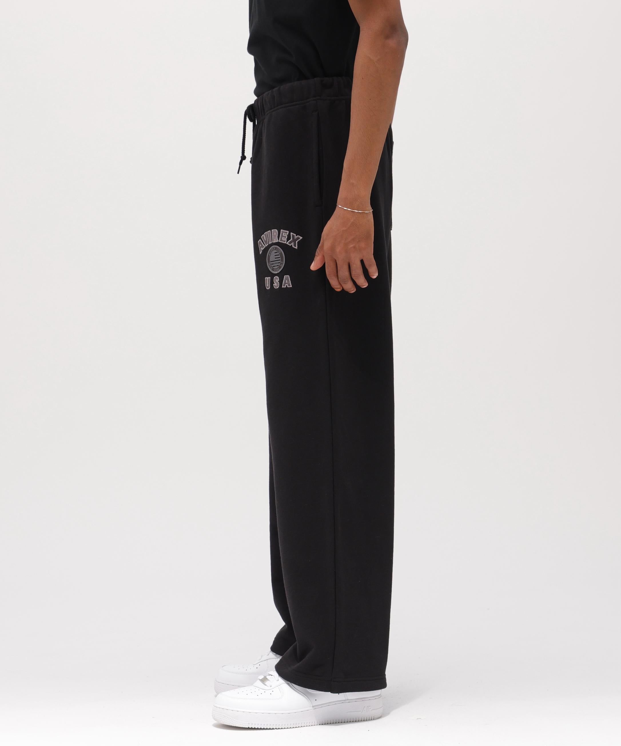 《直営店限定》VARSITY FLAG SWEAT PANTS ブラック