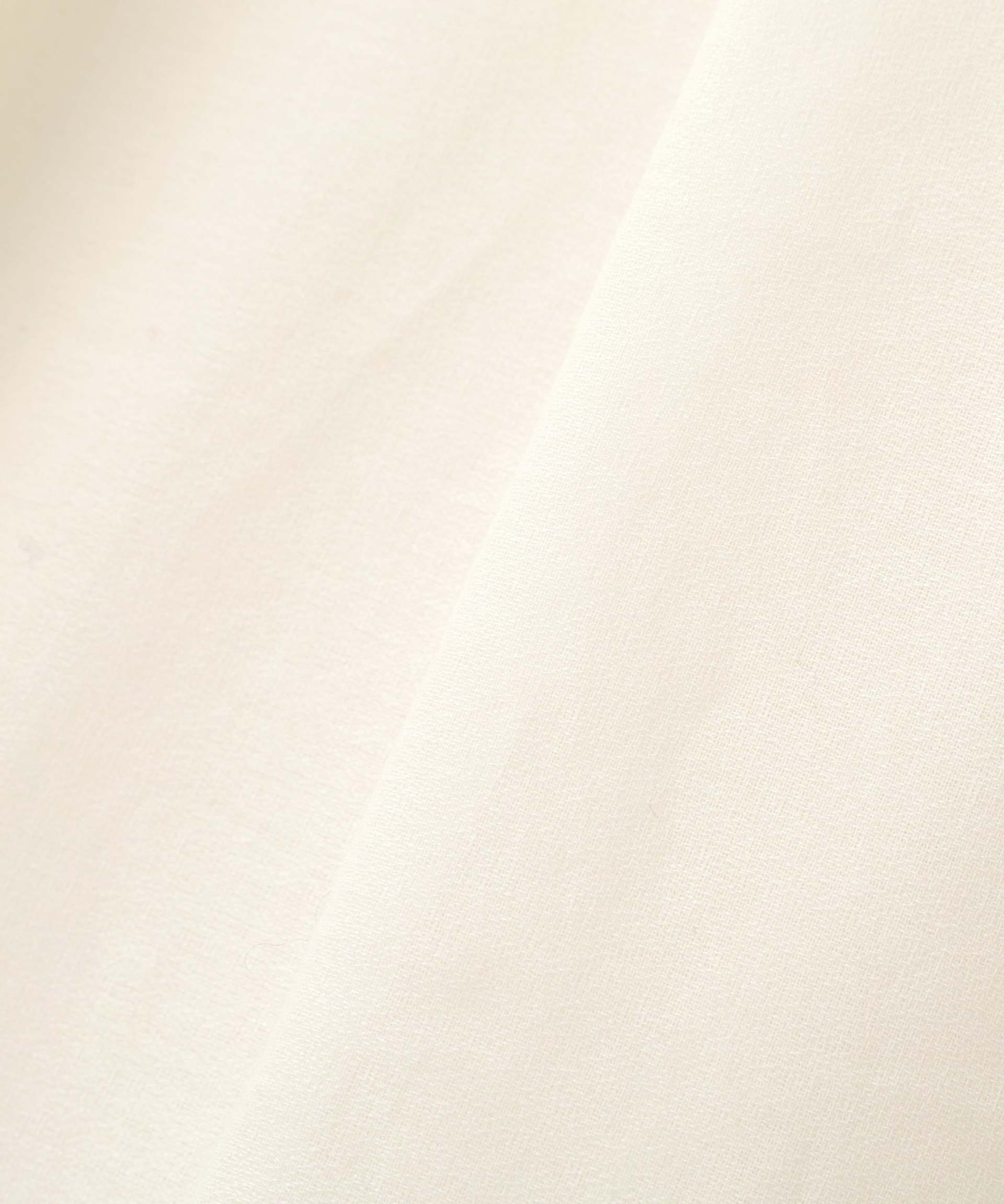 コットンジョーゼットボイルバンドシャツブラウス ホワイト