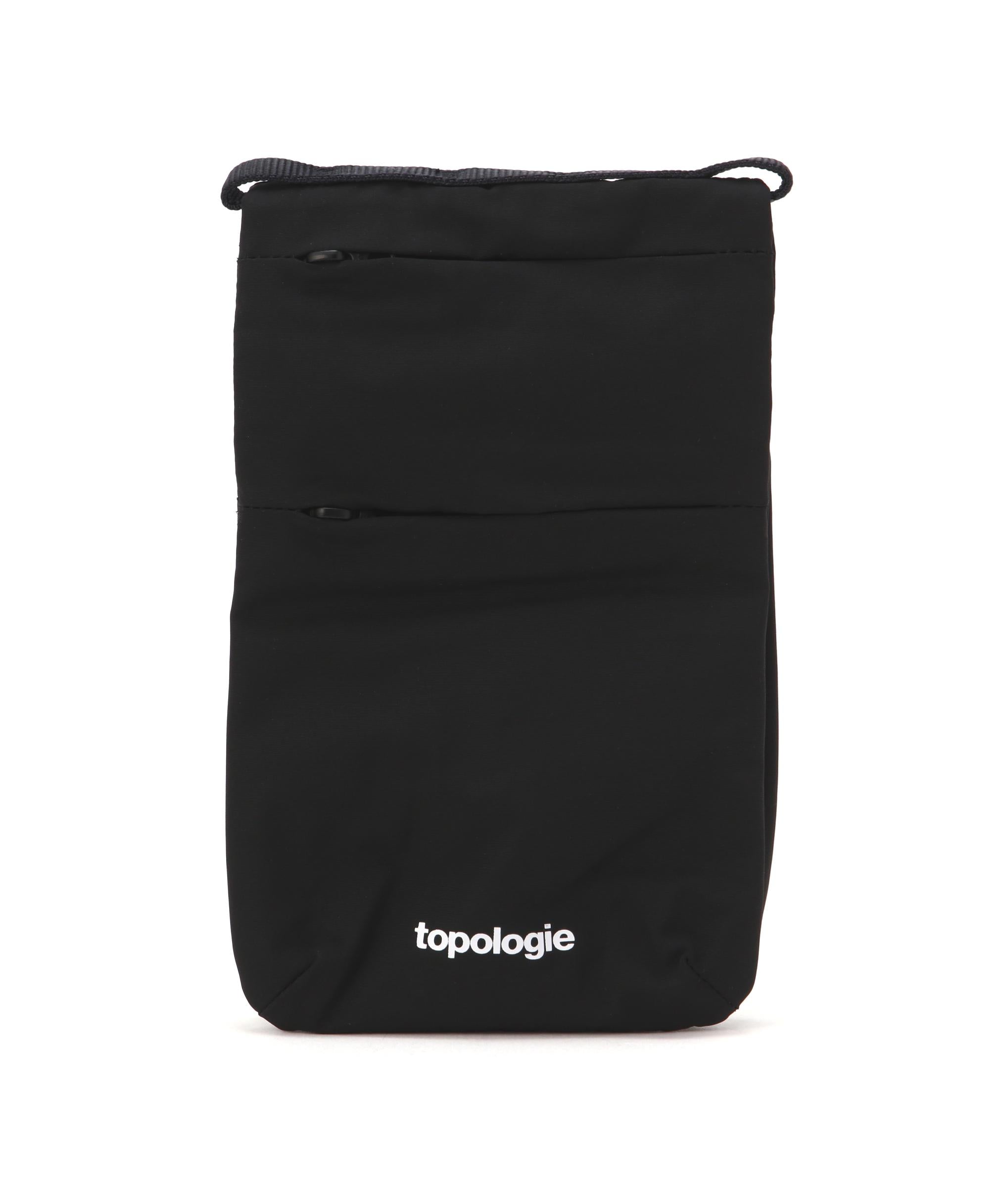 Topologie/トポロジー Phone Sacoche Tech Sateen ブラック