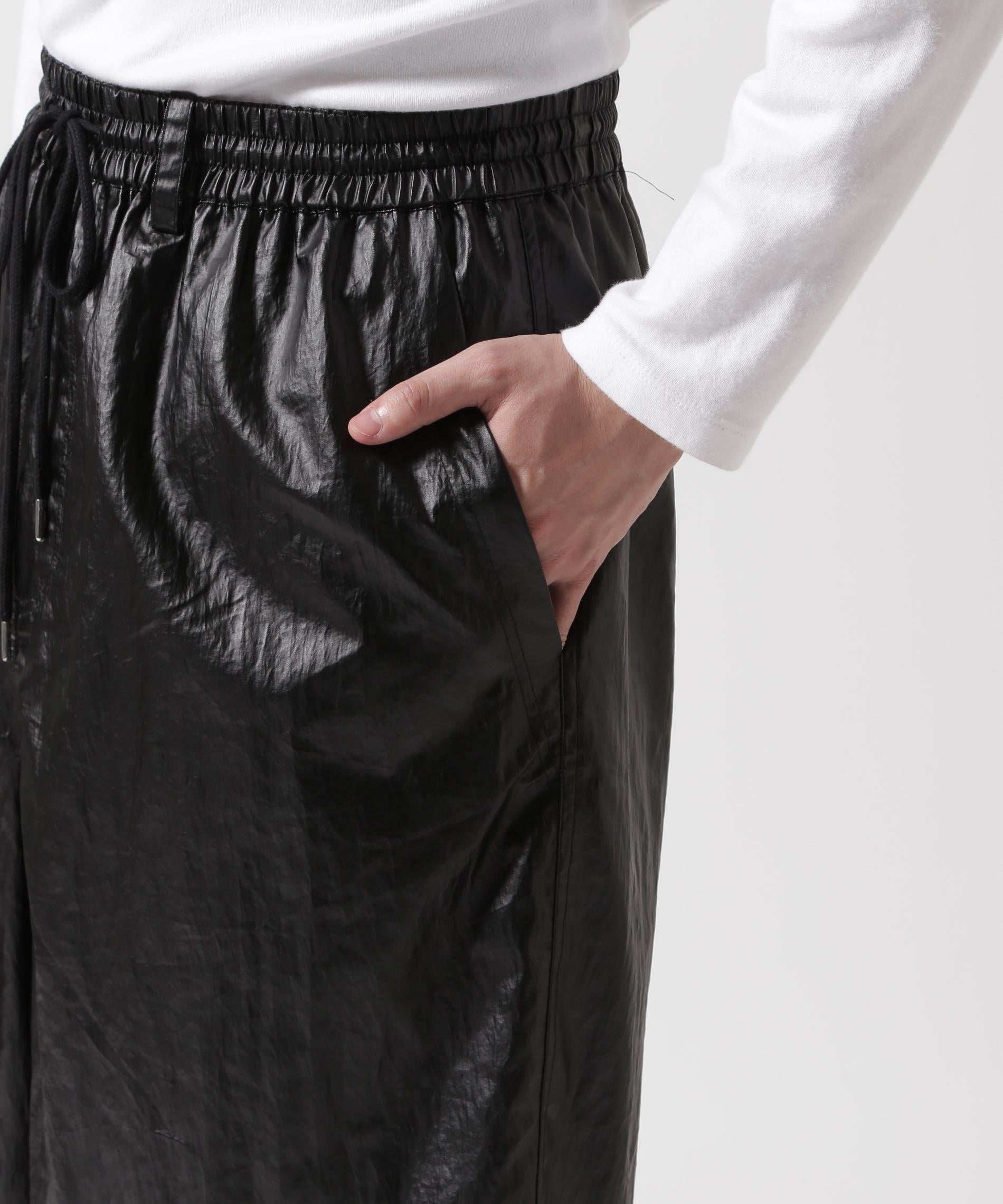 F><13NDS/フレンズ/TENCEL COATING SHO>TS ブラック