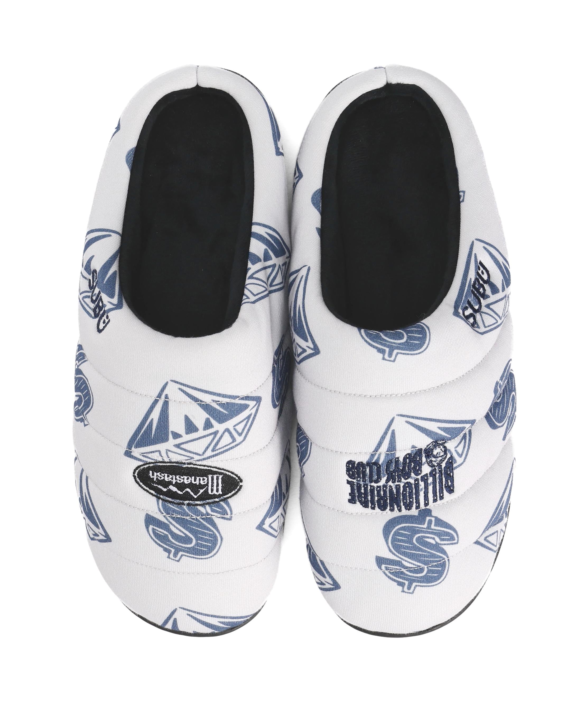 MANASTASHxBILLIONAIRE BOYS CLUB/ビリオネア・ボーイズ・クラブ/BBC MANA SUBU EMB LOGO グレー