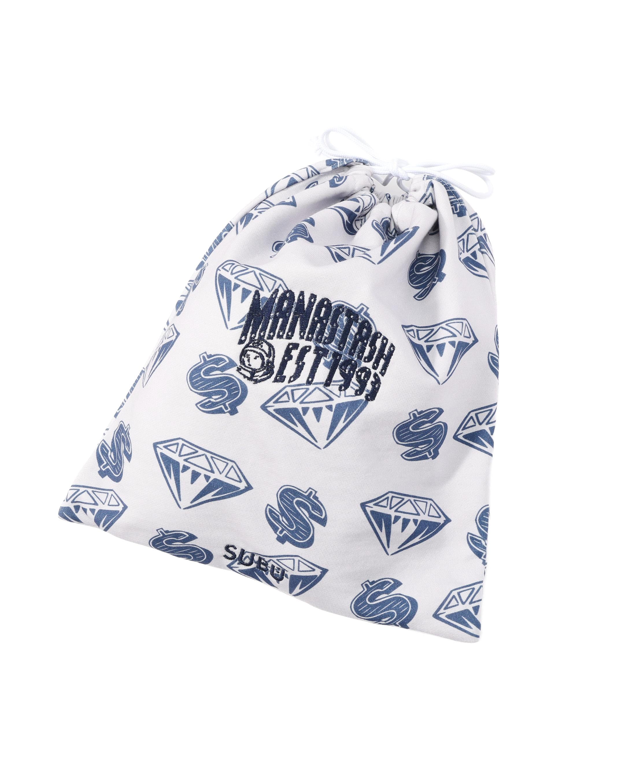 MANASTASHxBILLIONAIRE BOYS CLUB/ビリオネア・ボーイズ・クラブ/BBC MANA SUBU EMB LOGO グレー