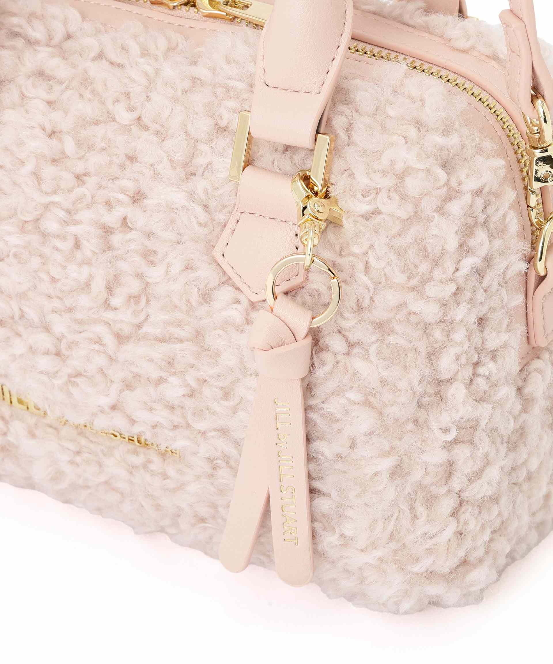 ボアミニボストン ピンク