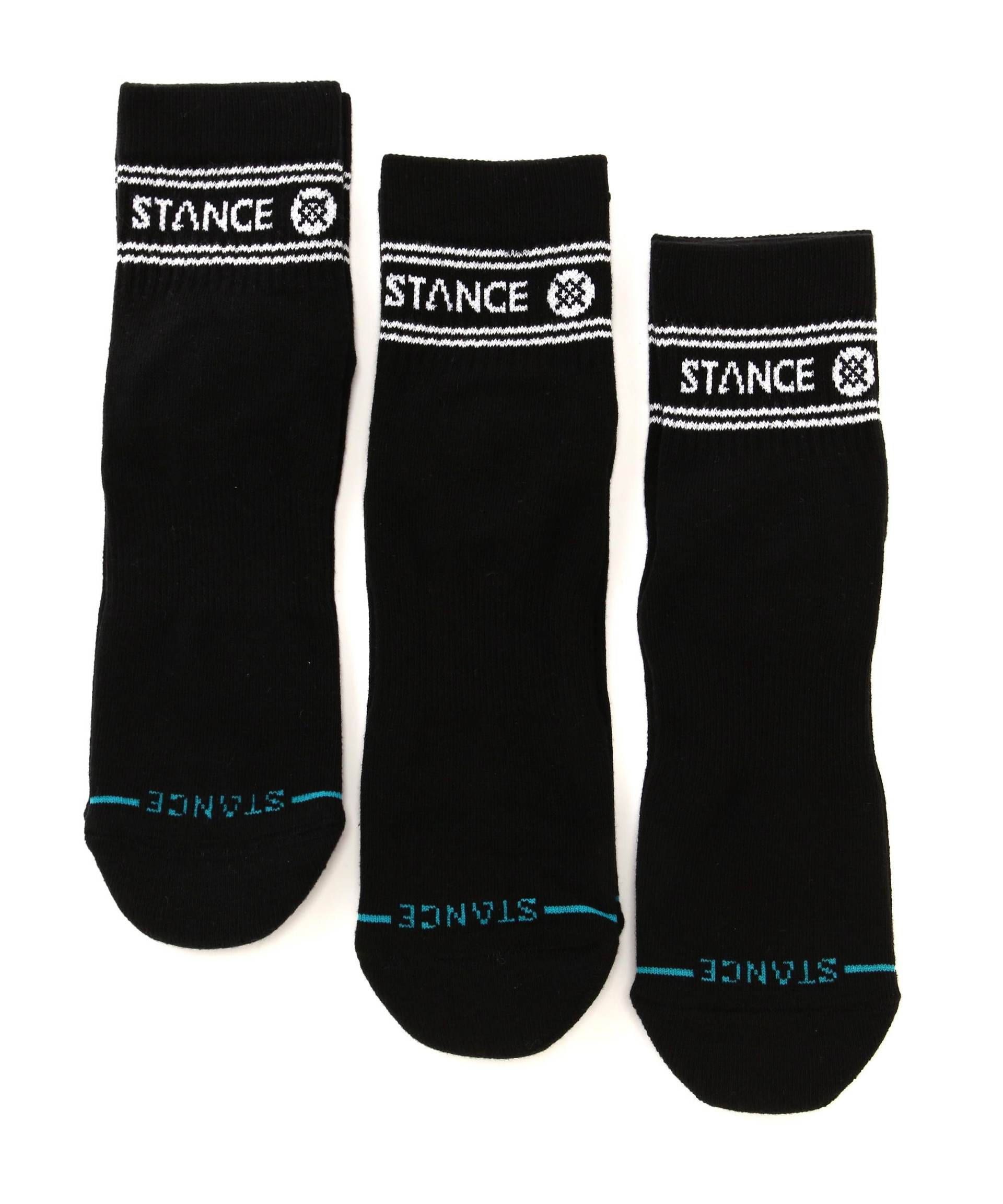 STANCE/スタンス /VITAL QUA>TE> 3 PACK ブラック