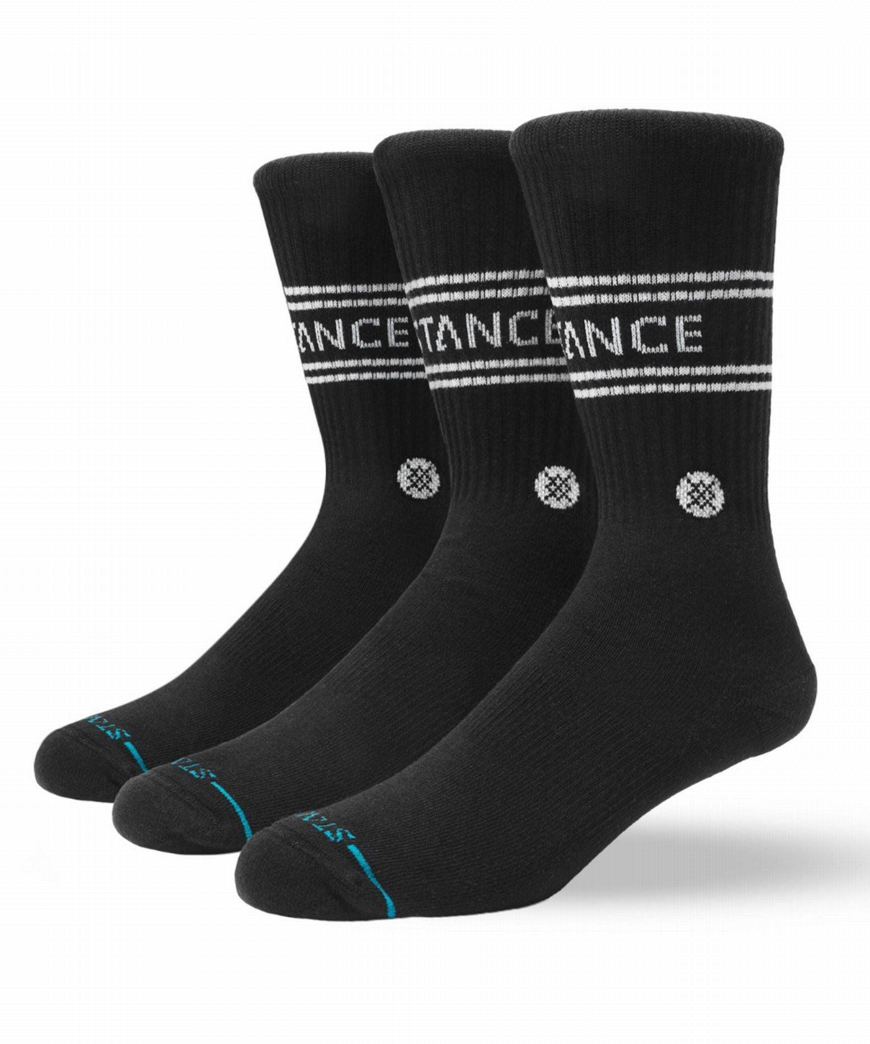 STANCE/スタンス/VITAL 3 PACK C>EW ブラック