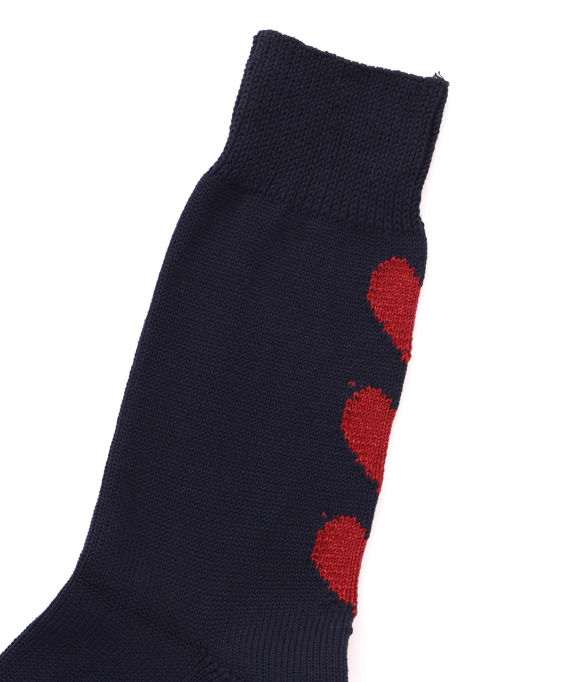 ROSTER SOX/ロスターソックス/Heart by X by SOX ネイビー