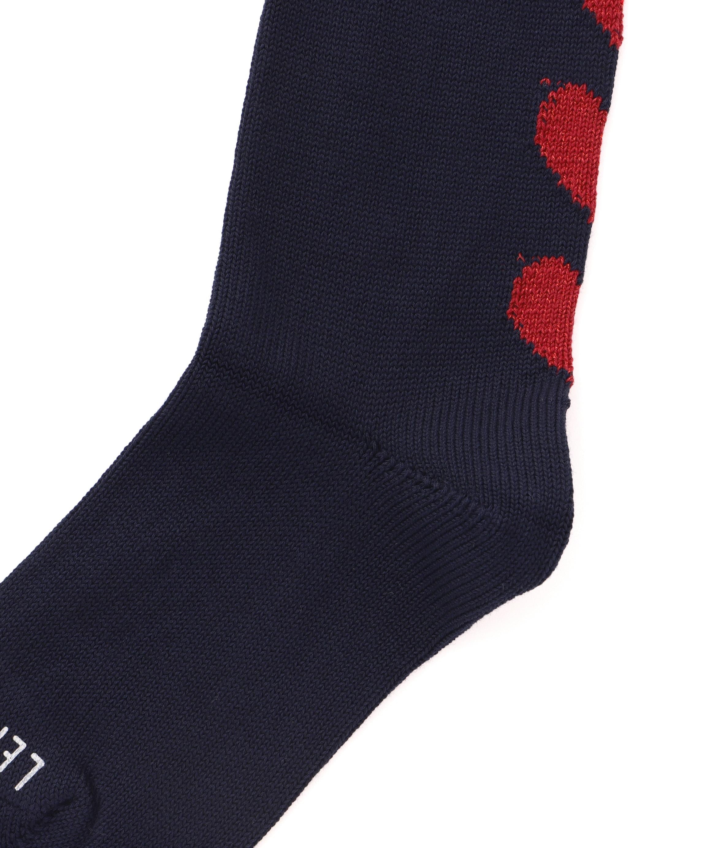 ROSTER SOX/ロスターソックス/Heart by X by SOX ネイビー