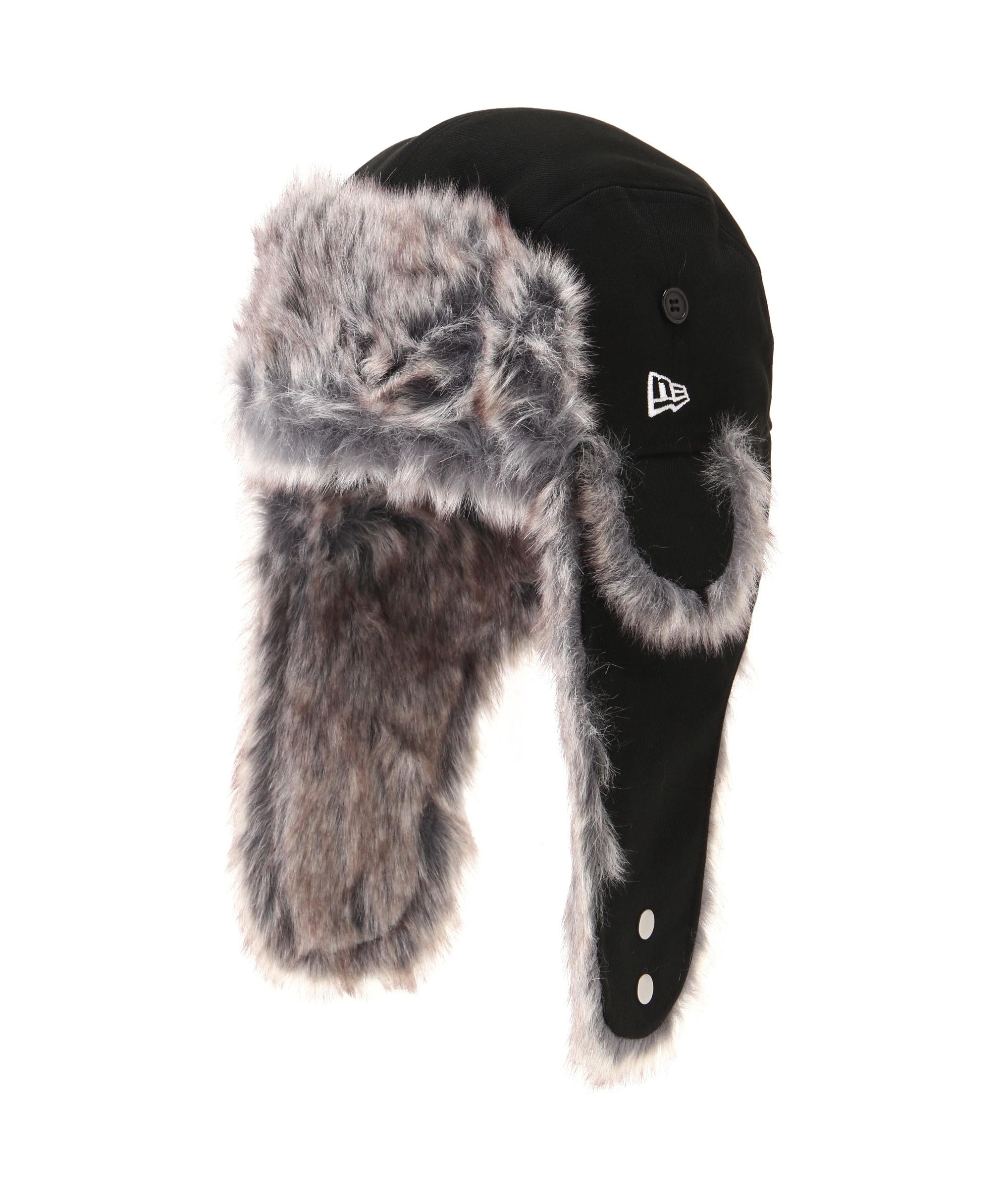 Ground Y×NEWERA/グラウンド ワイ/GROUND Y LOGO THE TRAPPER ブラック