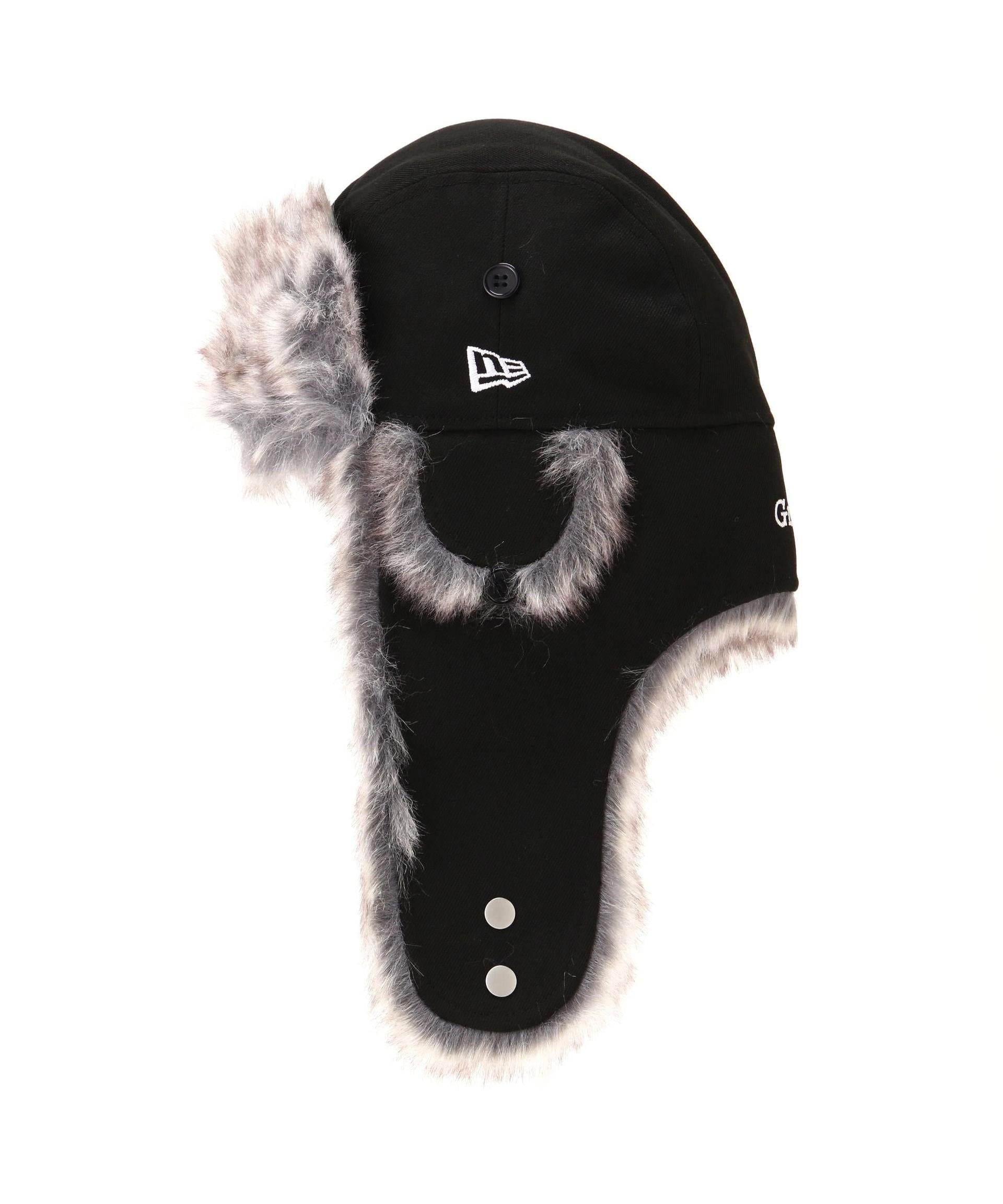 Ground Y×NEWERA/グラウンド ワイ/GROUND Y LOGO THE TRAPPER ブラック