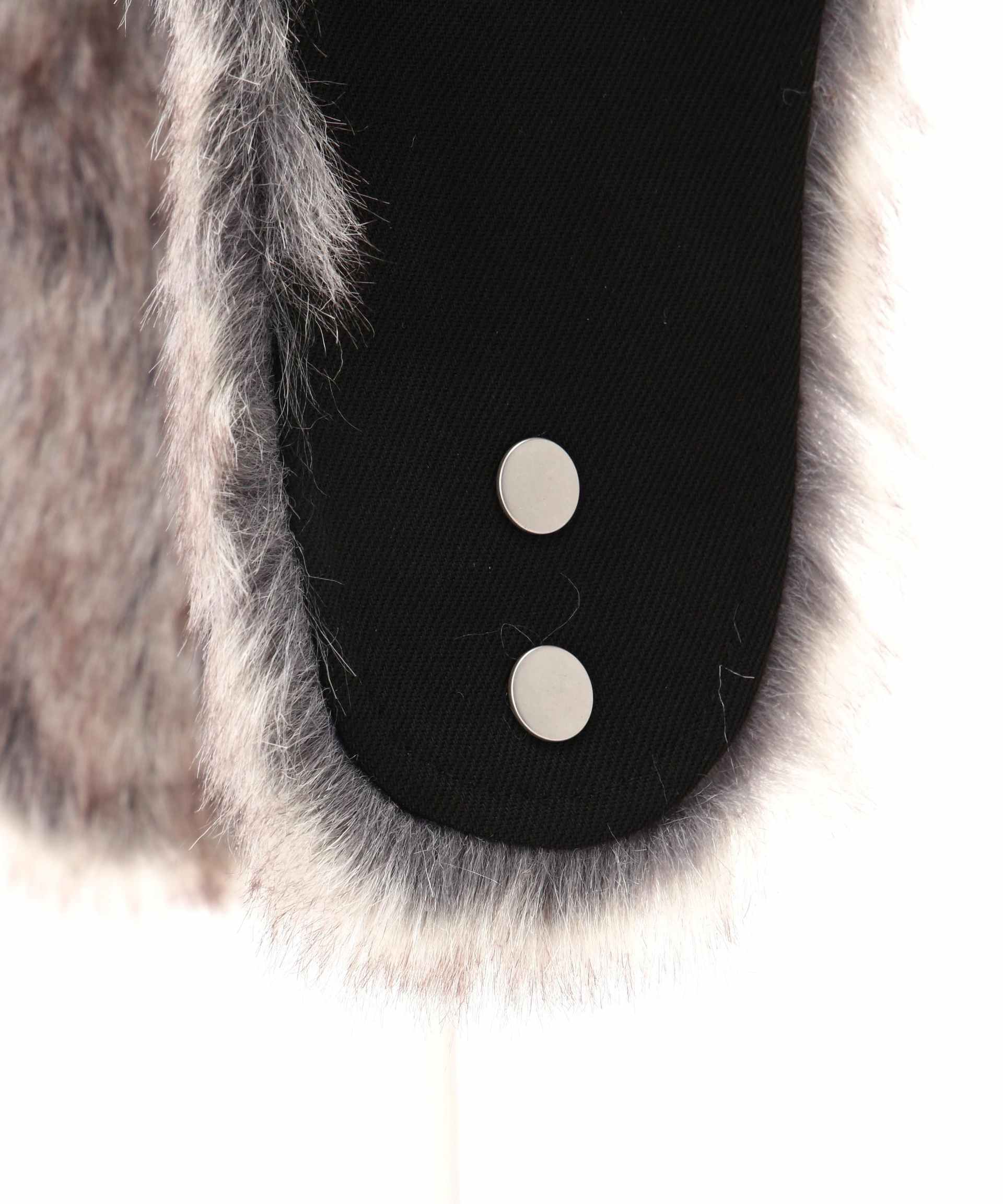 Ground Y×NEWERA/グラウンド ワイ/GROUND Y LOGO THE TRAPPER ブラック