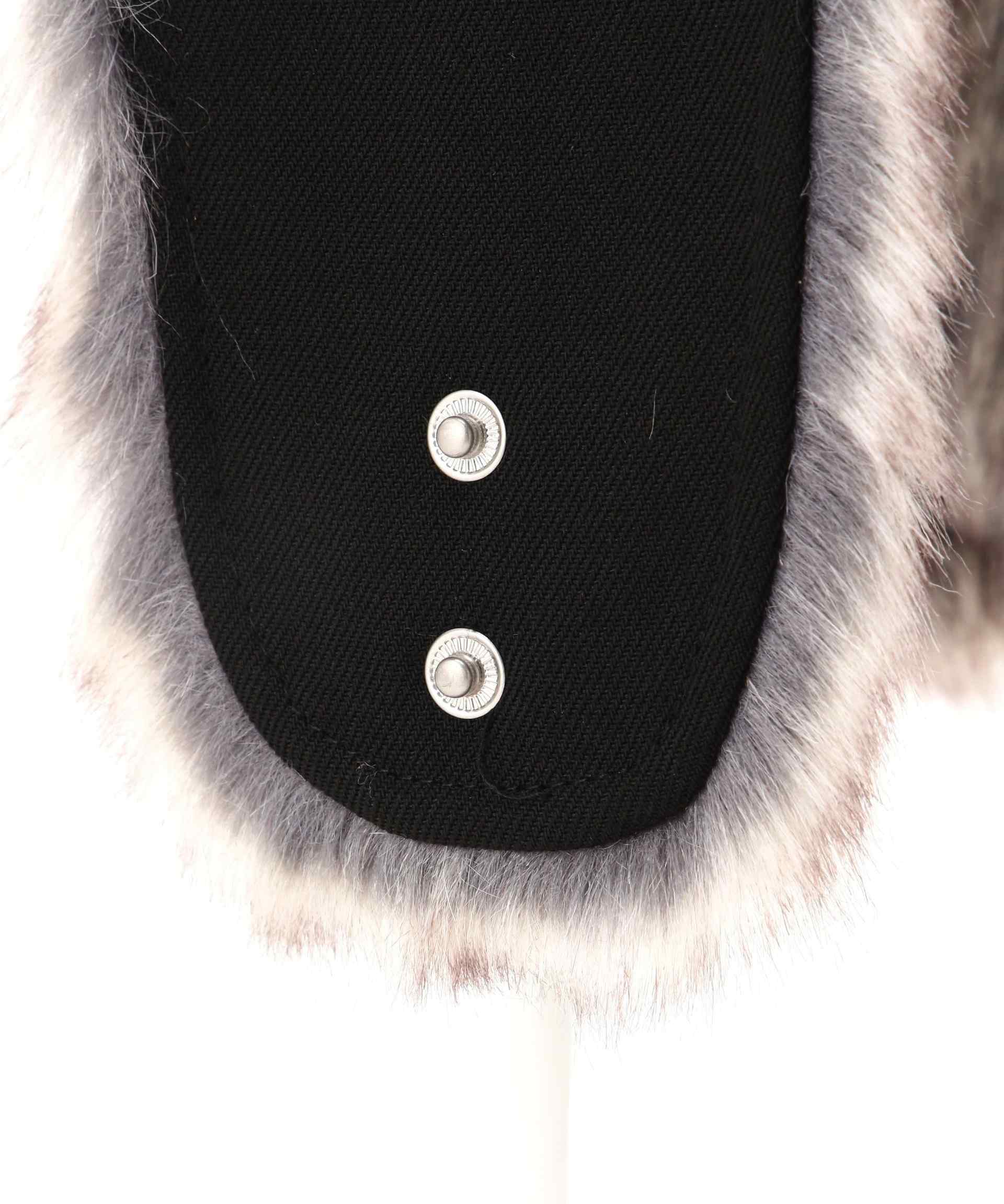 Ground Y×NEWERA/グラウンド ワイ/GROUND Y LOGO THE TRAPPER ブラック