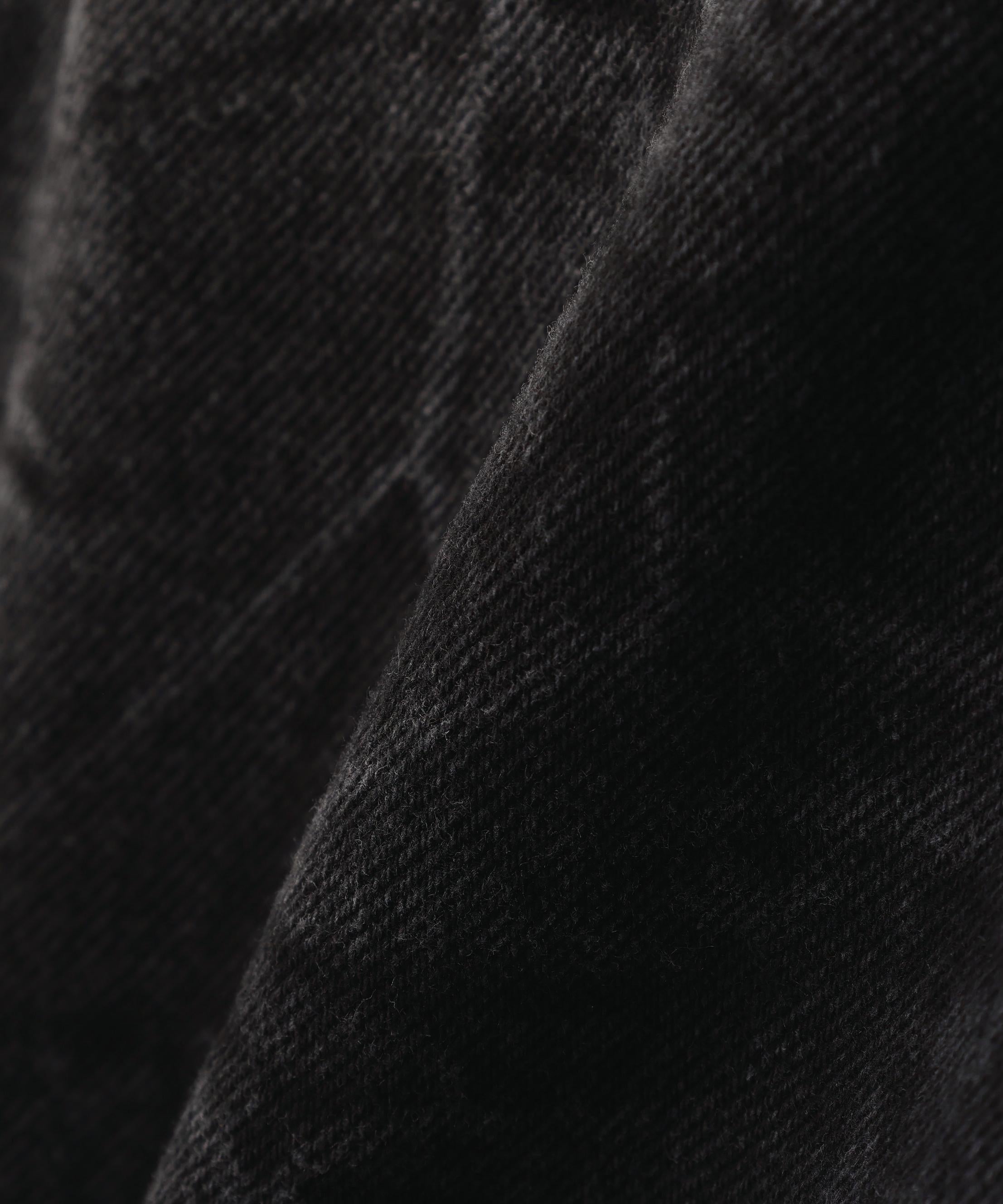 SIS/エスアイエス/Side Zip Denim Pants ブラック