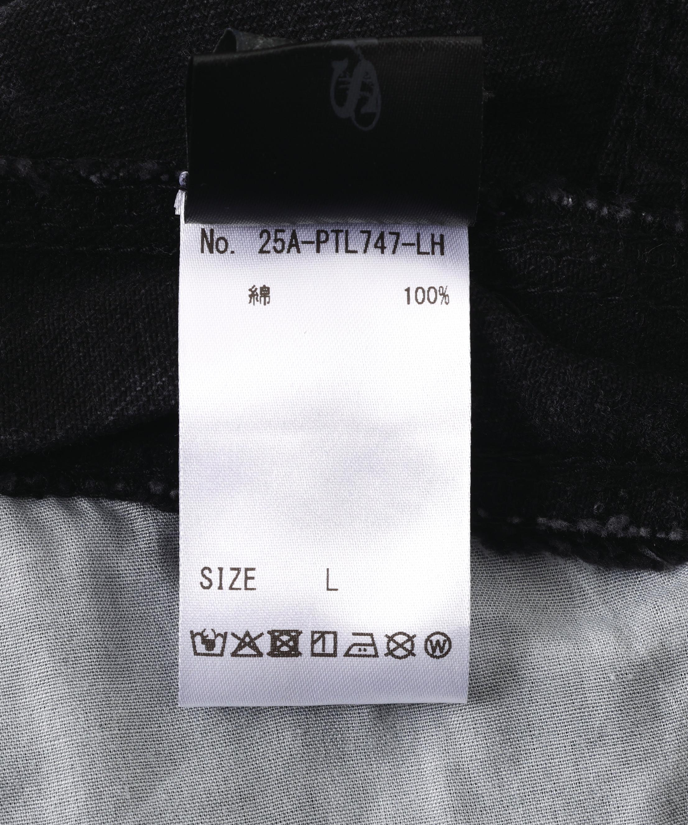 SIS/エスアイエス/Side Zip Denim Pants ブラック