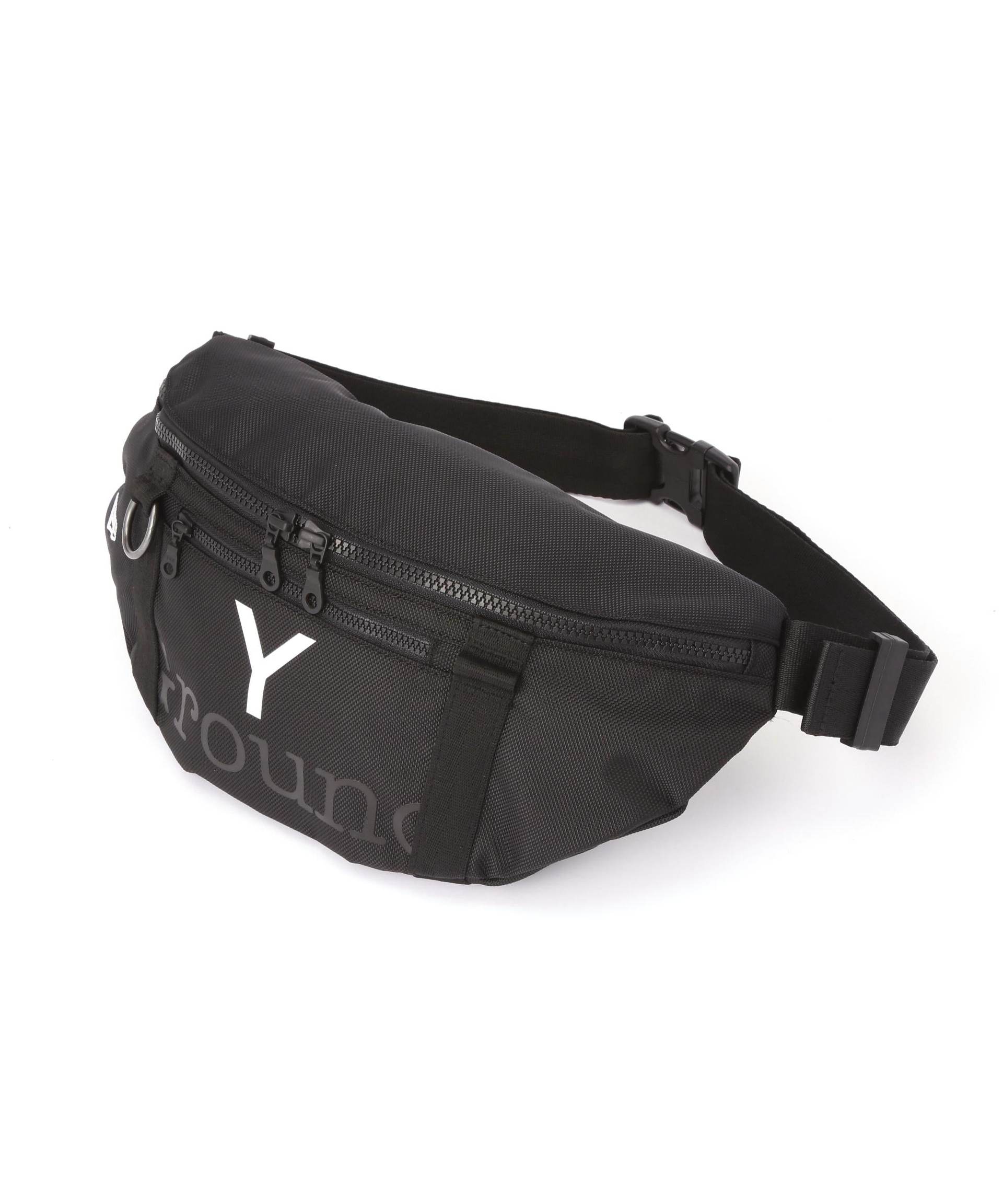 Ground Y×NEWERA/グラウンド ワイ/ウエストバッグ ブラック