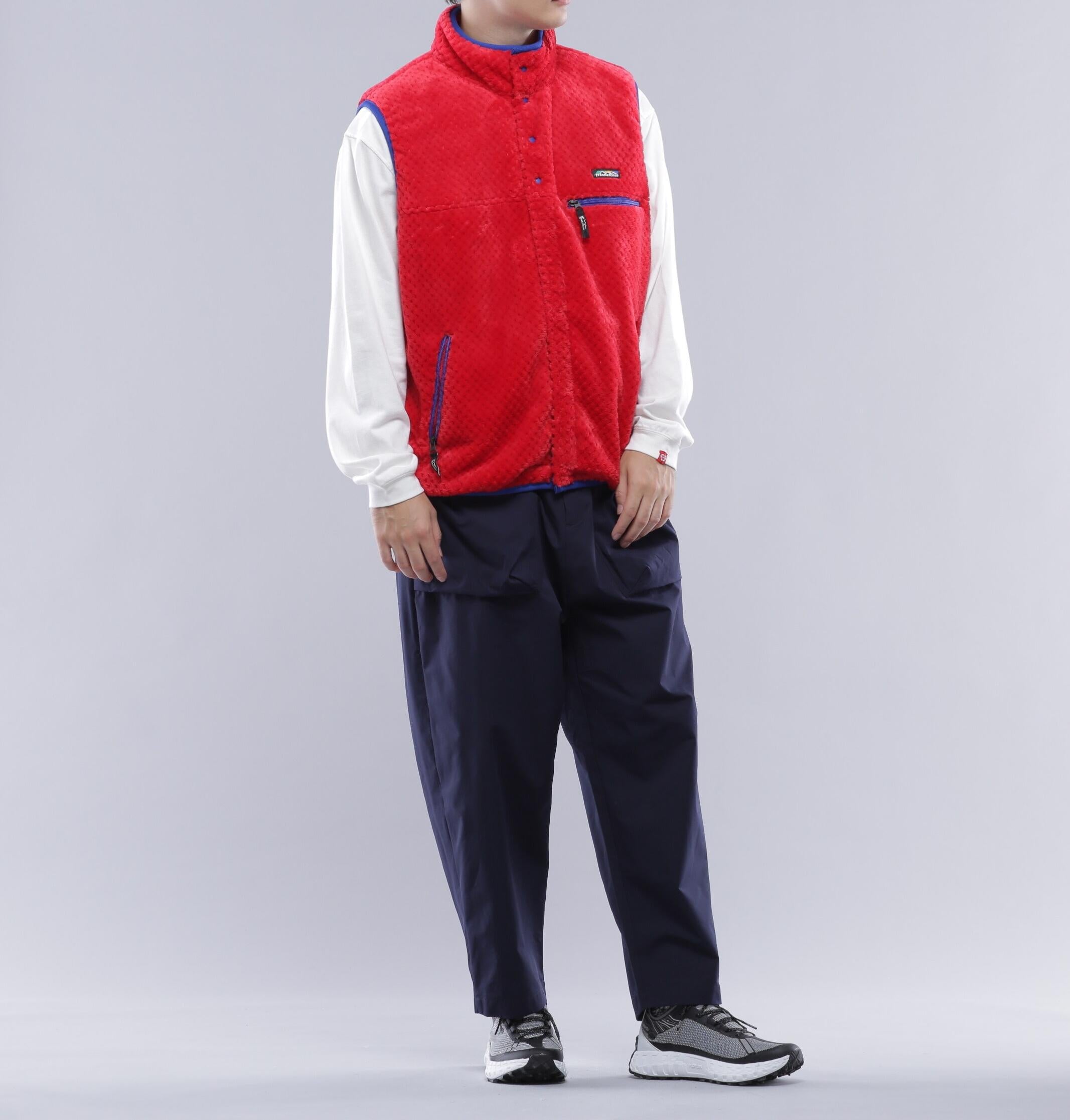MANASTASH/マナスタッシュ/POPPY THE>MAL FLEECE VEST '24 レッド