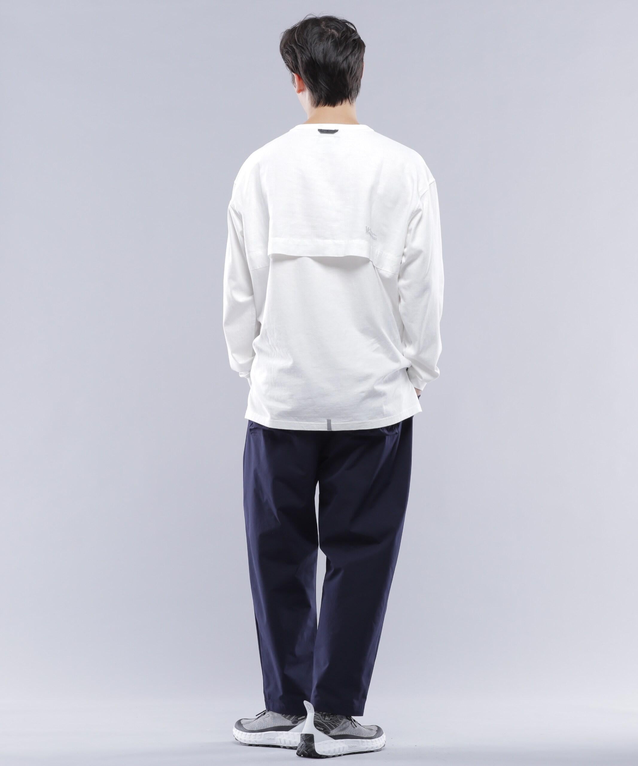 MANASTASH/マナスタッシュ/VENT L/S TEE '24/ベントロングスリーブTシャツ ホワイト