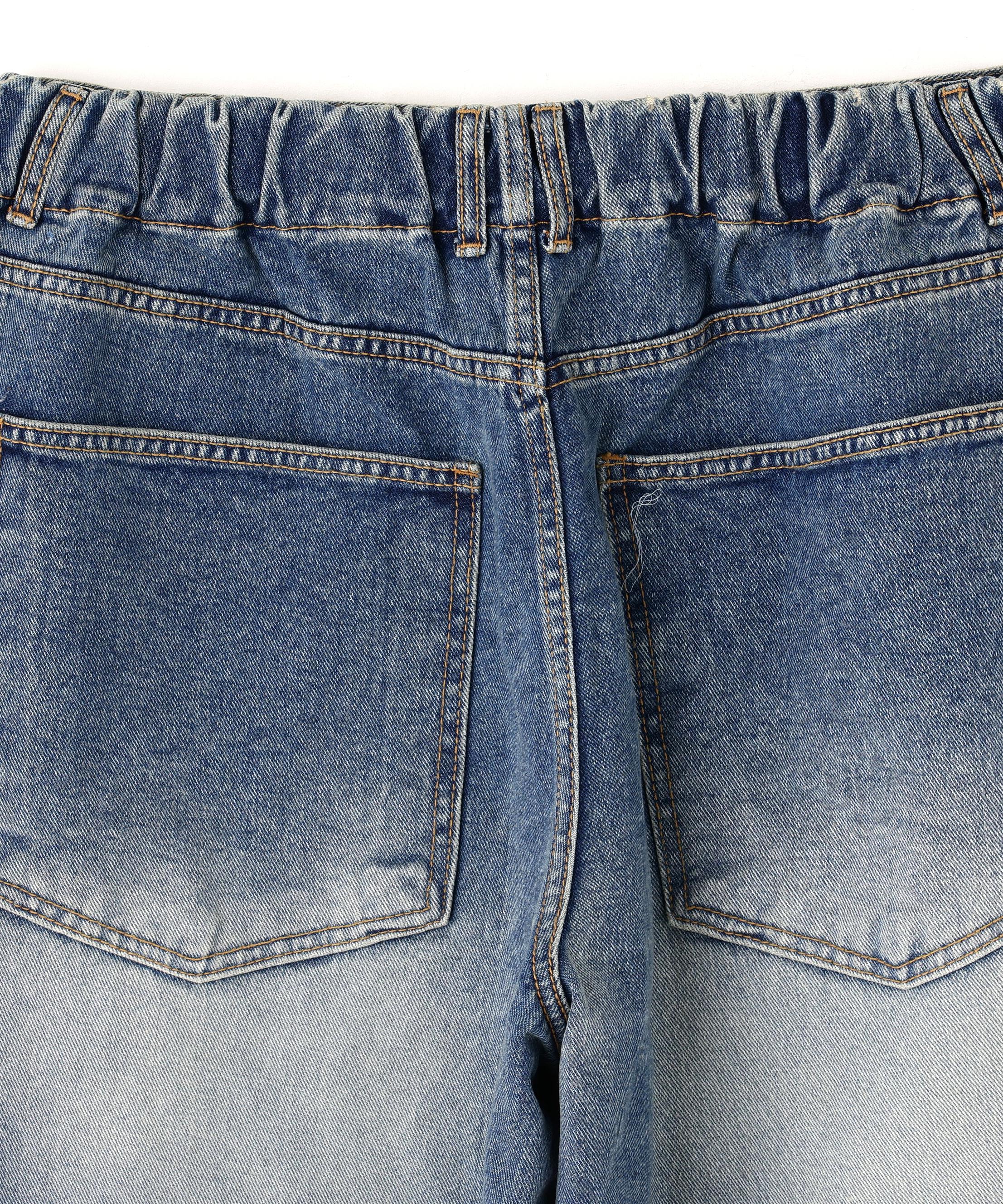 SIS/エスアイエス/Washed Denim Wide Pants Blue ブルー