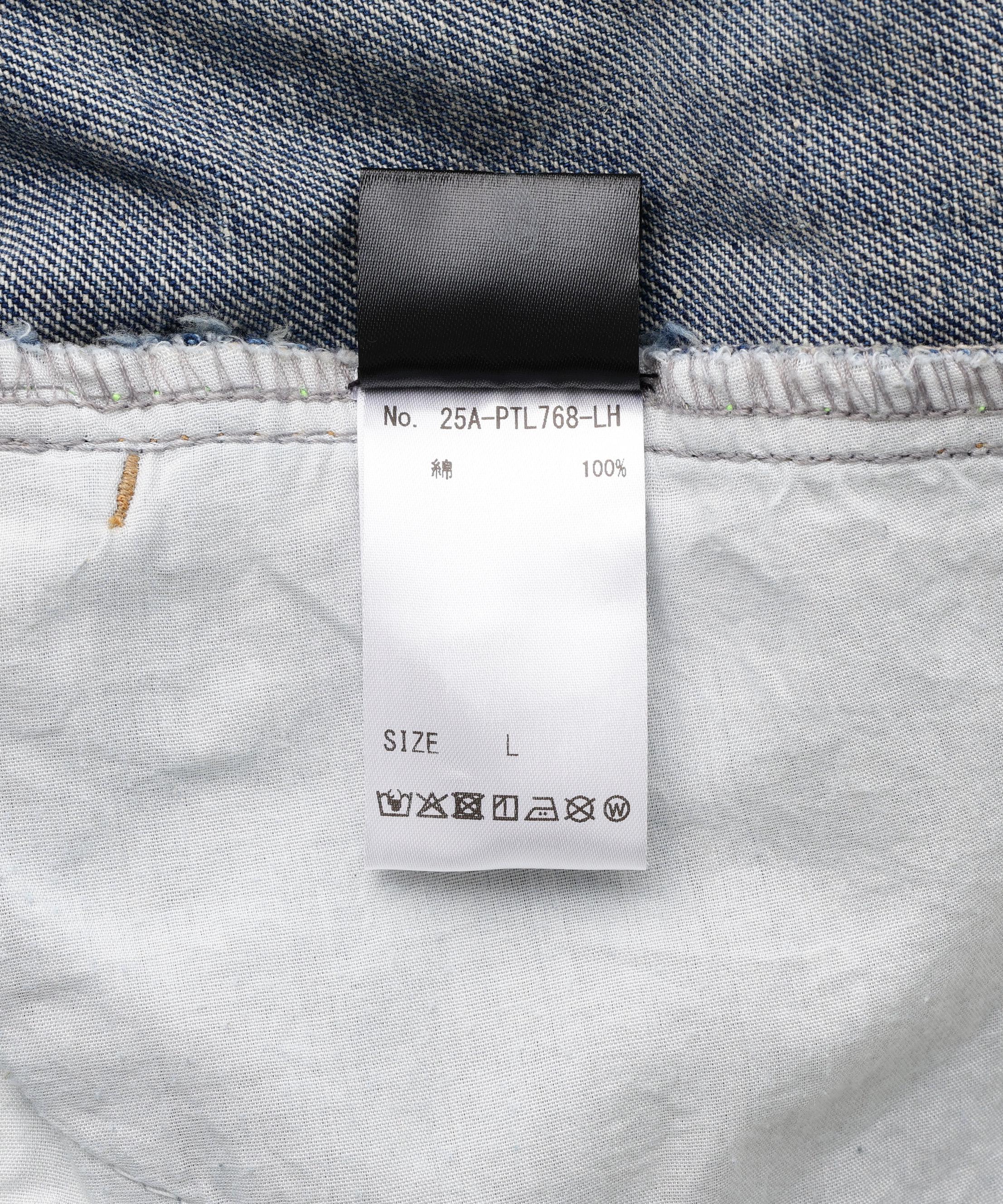 SIS/エスアイエス/Washed Denim Wide Pants Blue ブルー