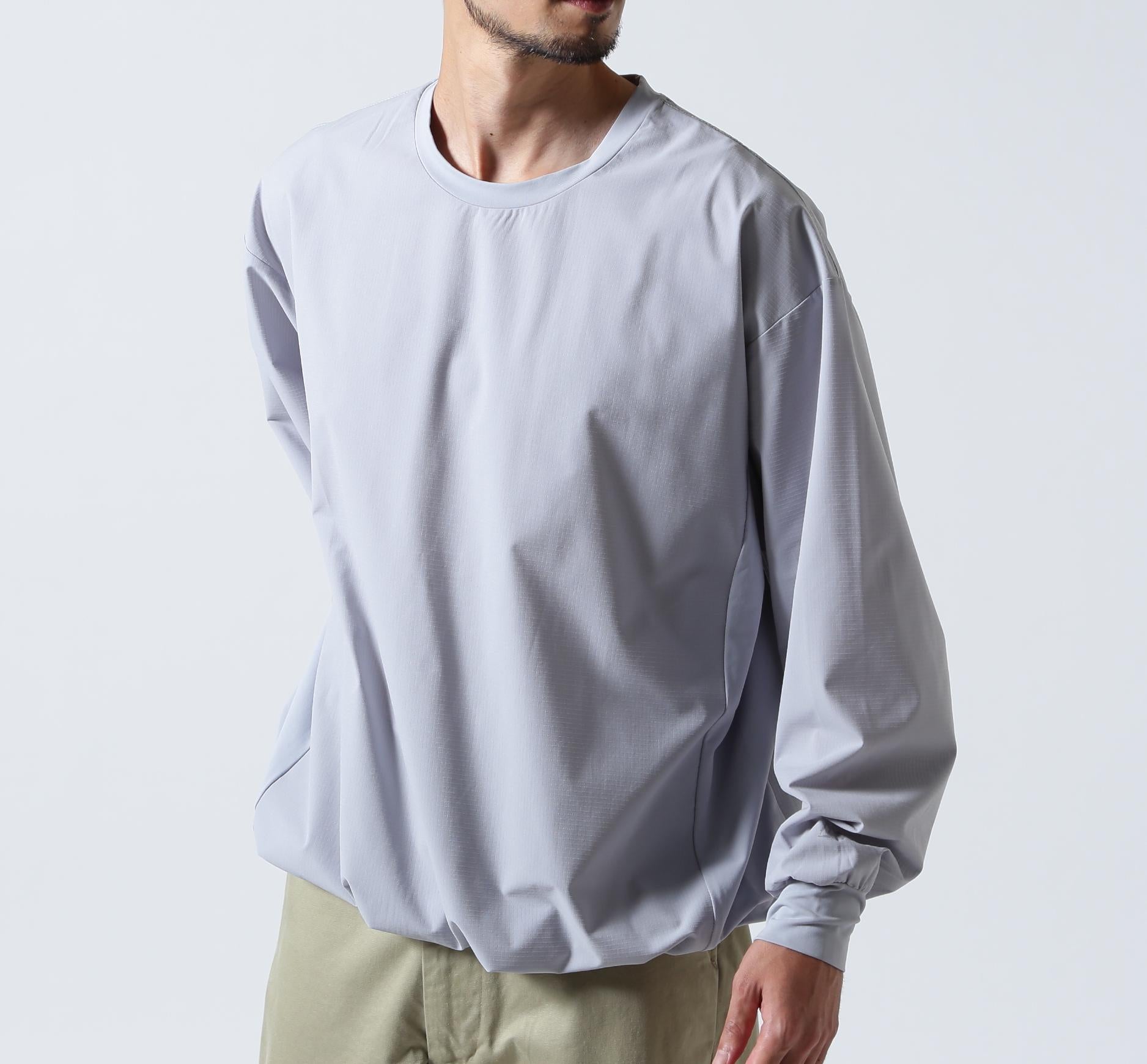 CMF OUTDOOR GARMENT/シーエムエフ アウトドアガーメント 別注 SIMPLE SLOW DRY TEE L/S グレー